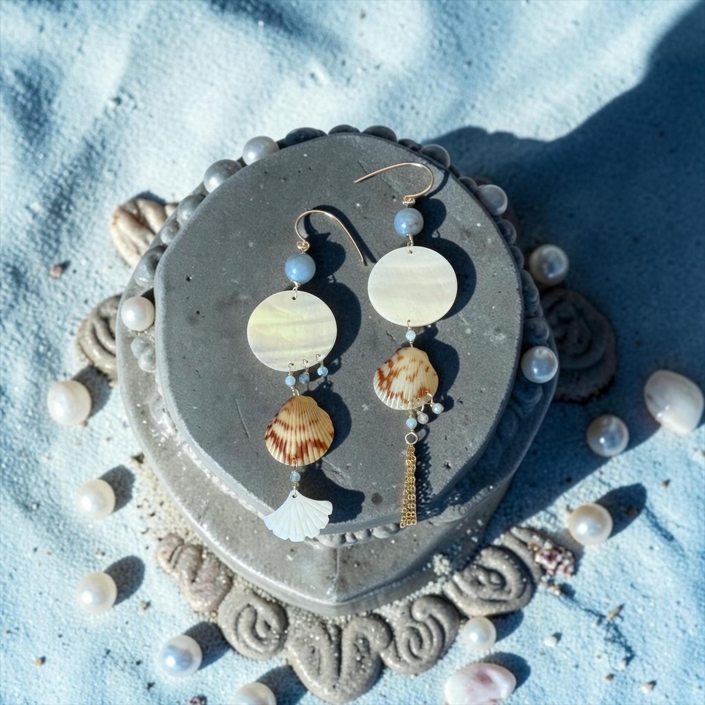 Seaswept Heiress Drop Earrings