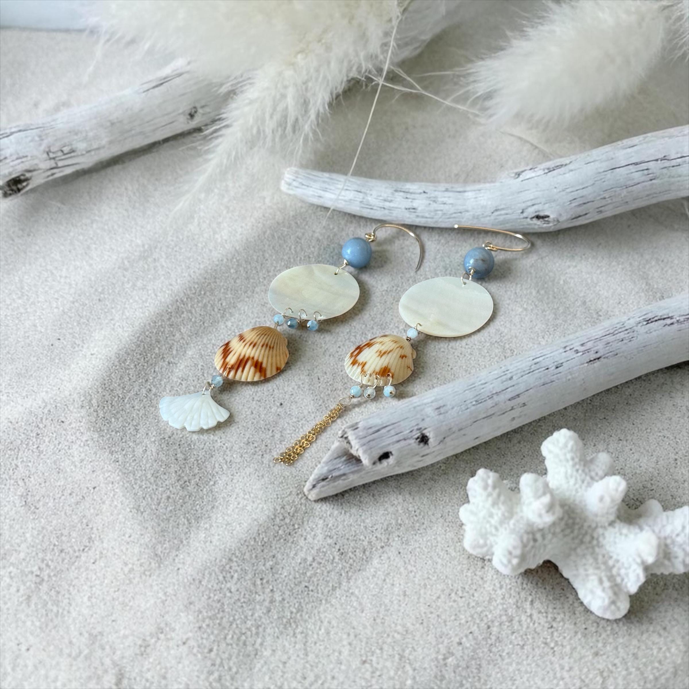 Seaswept Heiress Drop Earrings