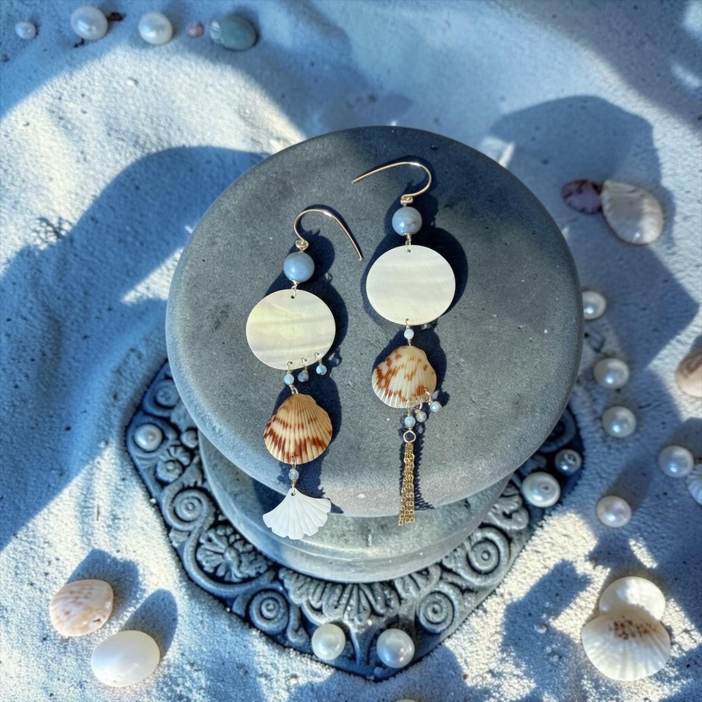 Seaswept Heiress Drop Earrings