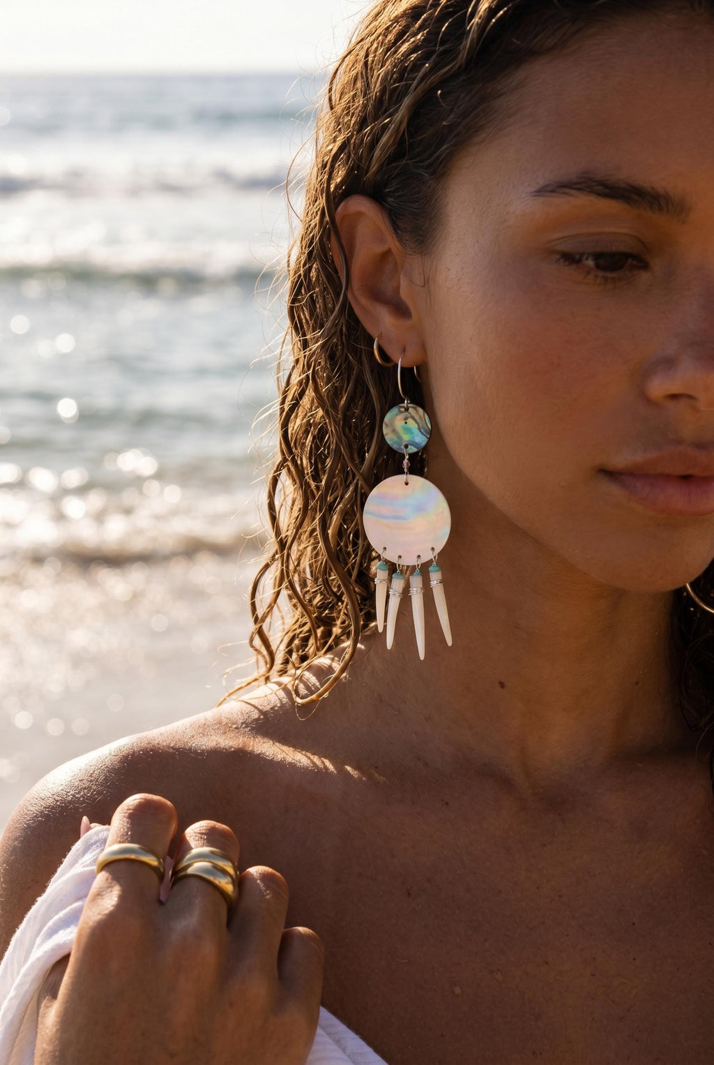 Coastal Couture - Ocean’s Veil Earrings
