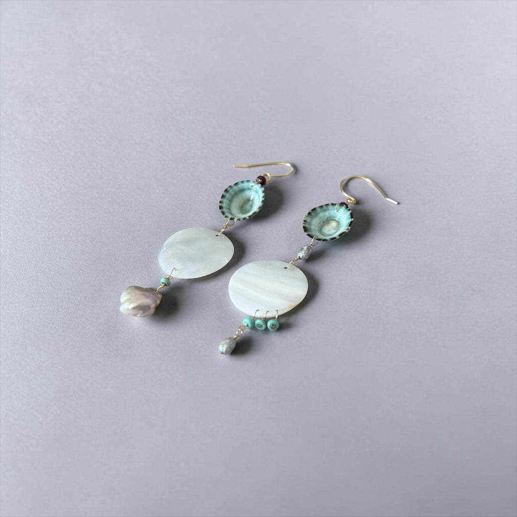 Opihi Luxe Cascade Drop Earrings