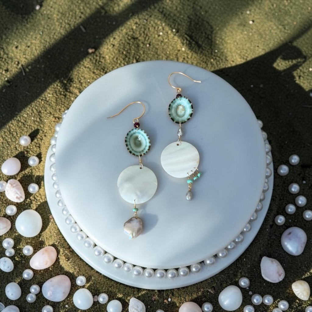 Opihi Luxe Cascade Drop Earrings