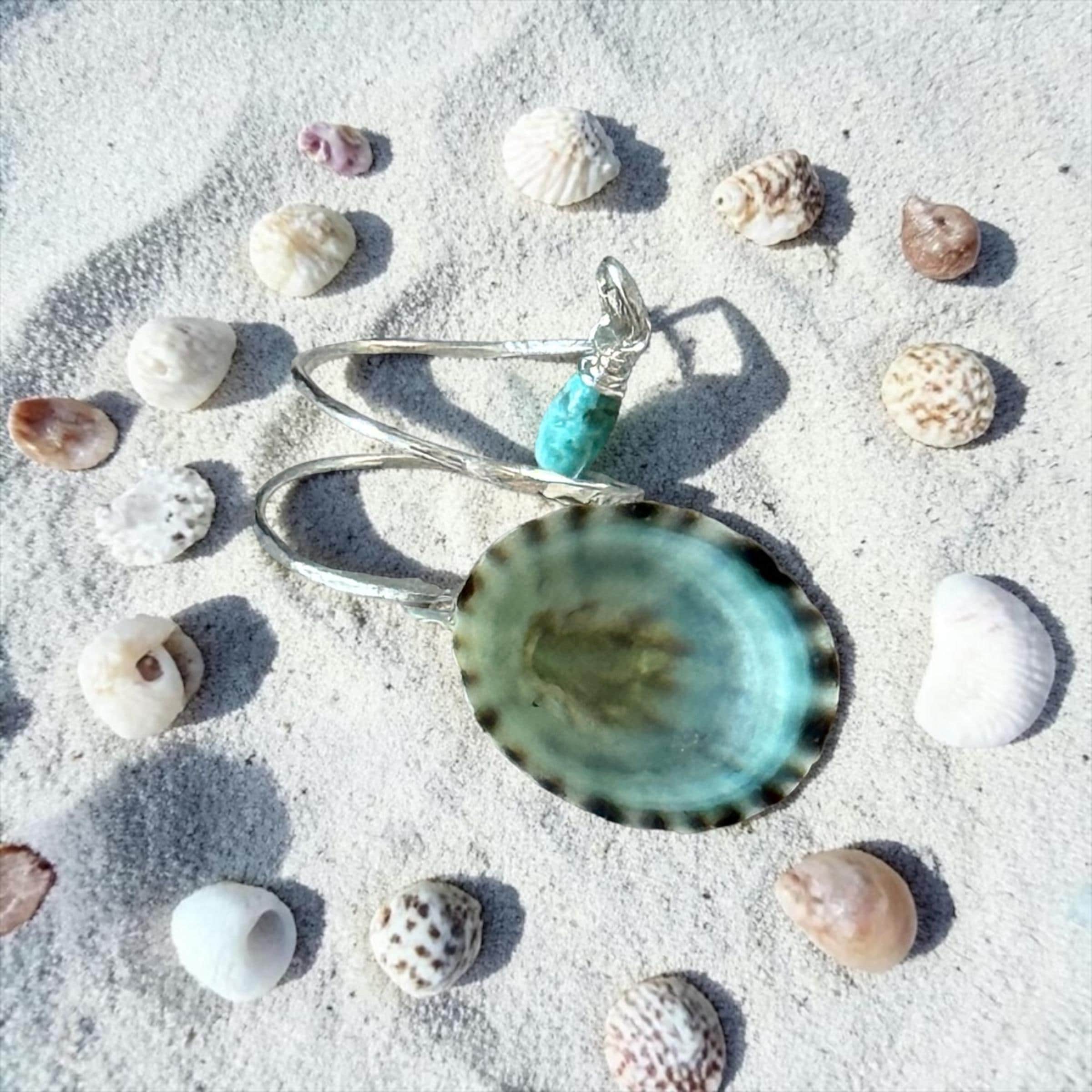 Tidepool Edge Opihi Hammered Wrap Ring