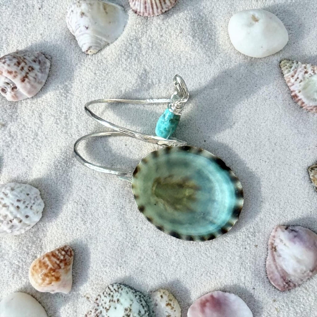 Tidepool Edge Opihi Hammered Wrap Ring