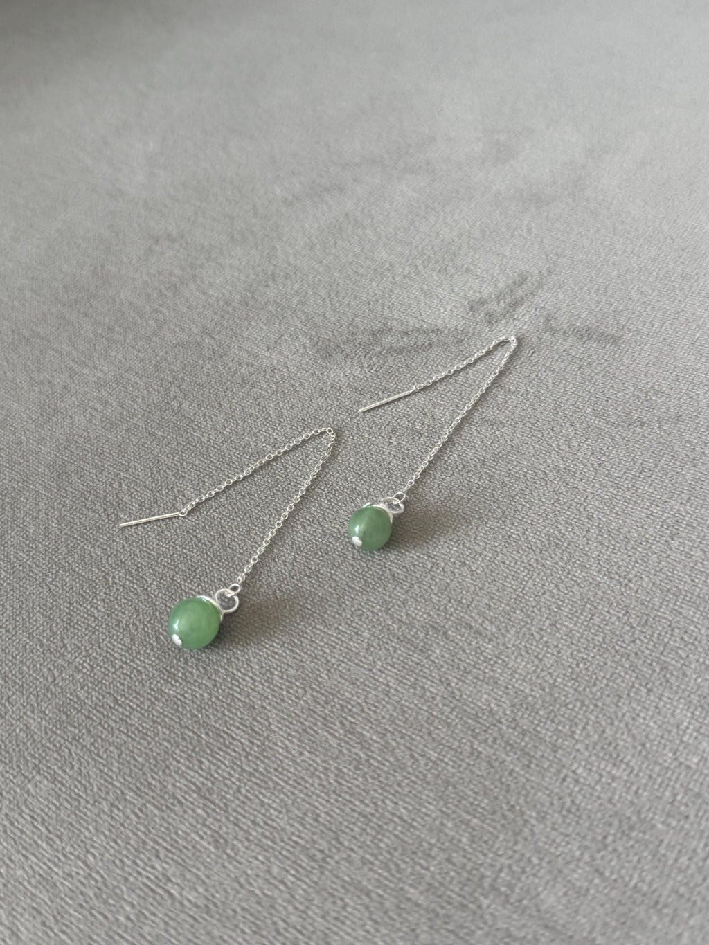 Verdé Drop Threaders Earrings