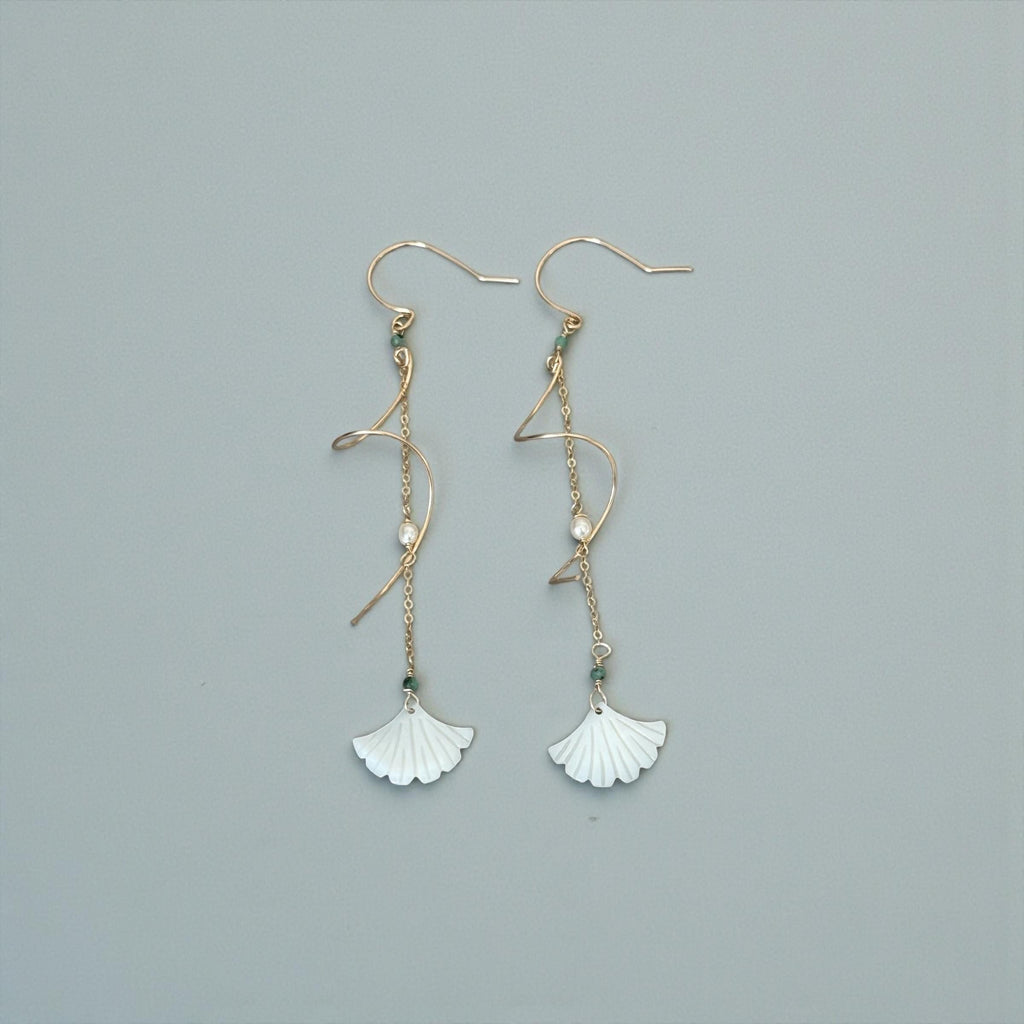 Moonshell Muse Earrings