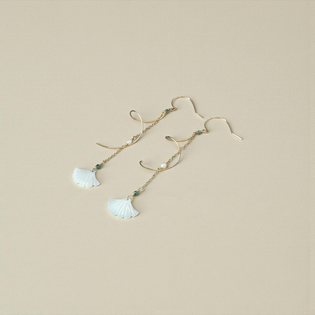 Moonshell Muse Earrings