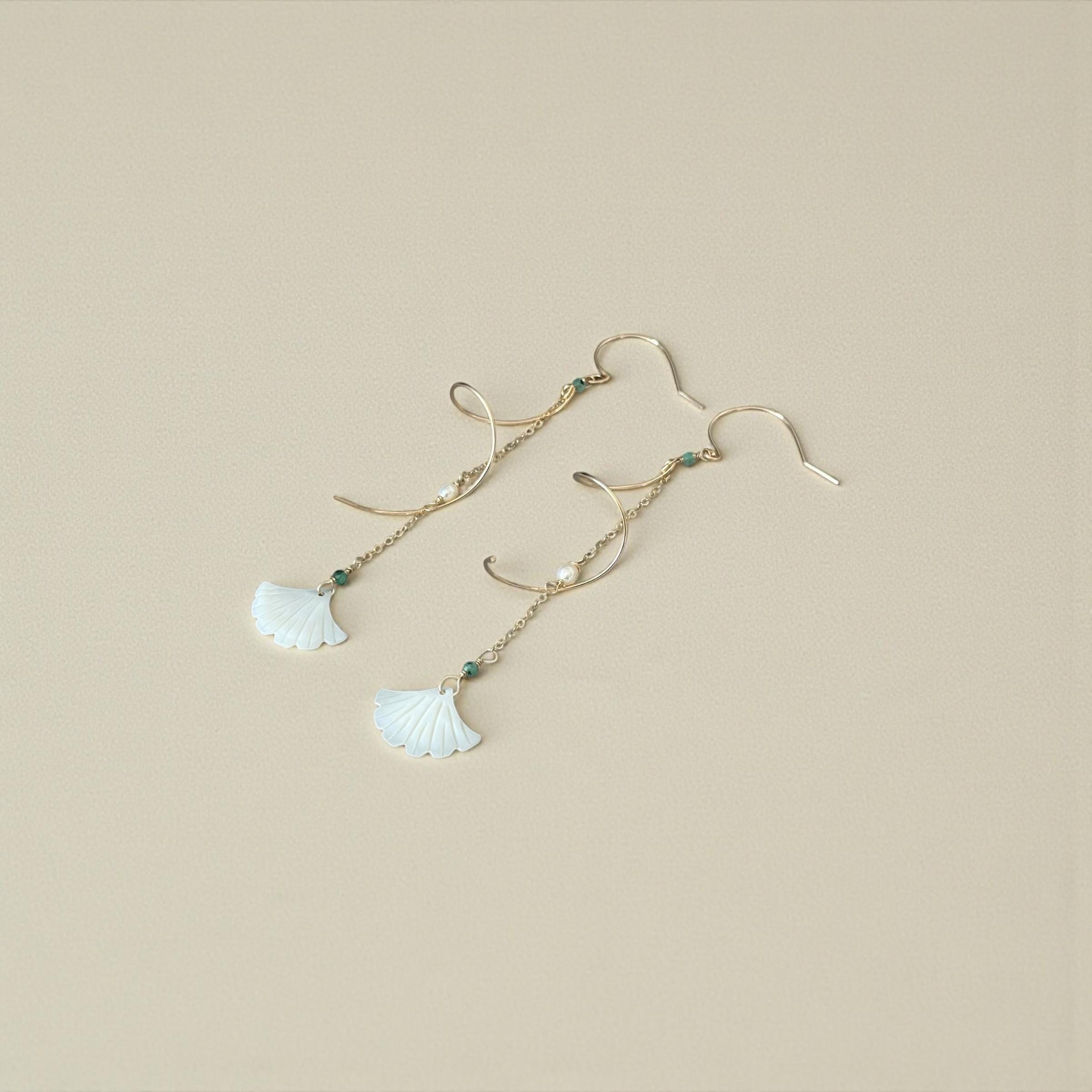 Moonshell Muse Earrings