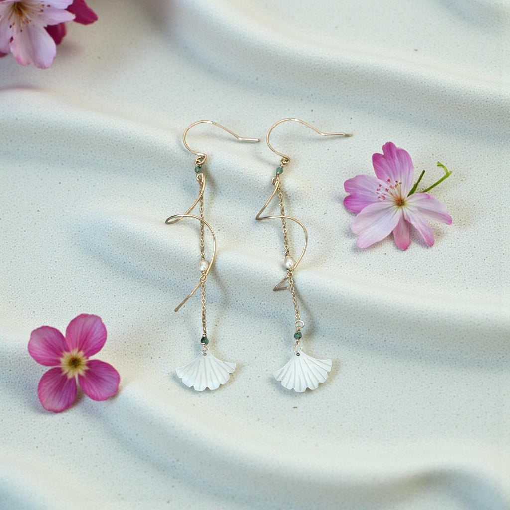 Moonshell Muse Earrings
