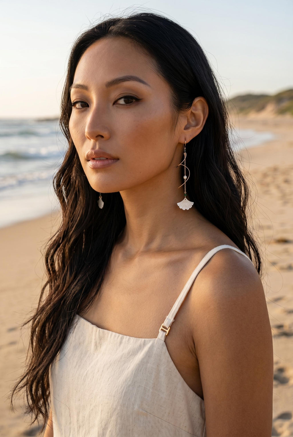 Moonshell Muse Earrings