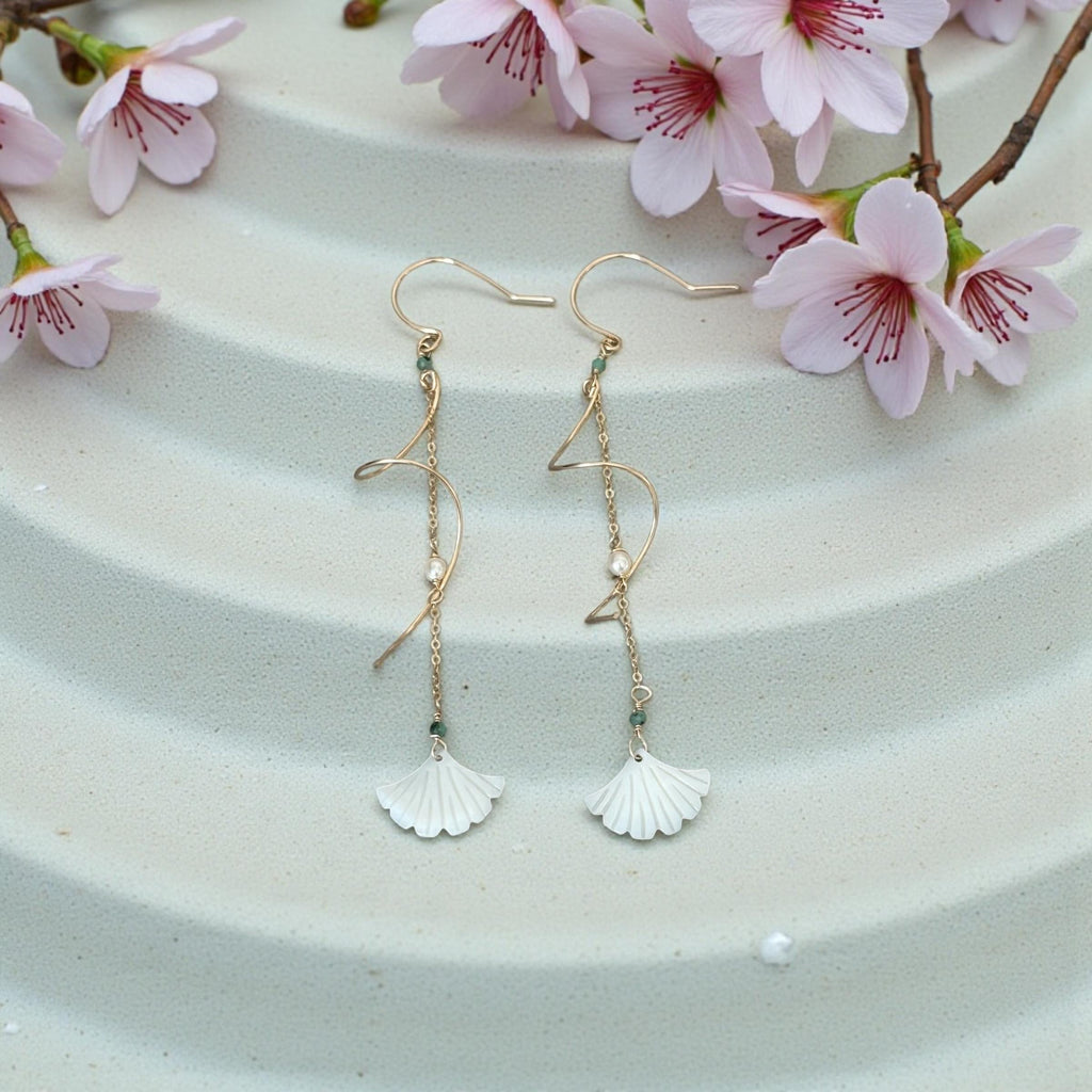 Moonshell Muse Earrings