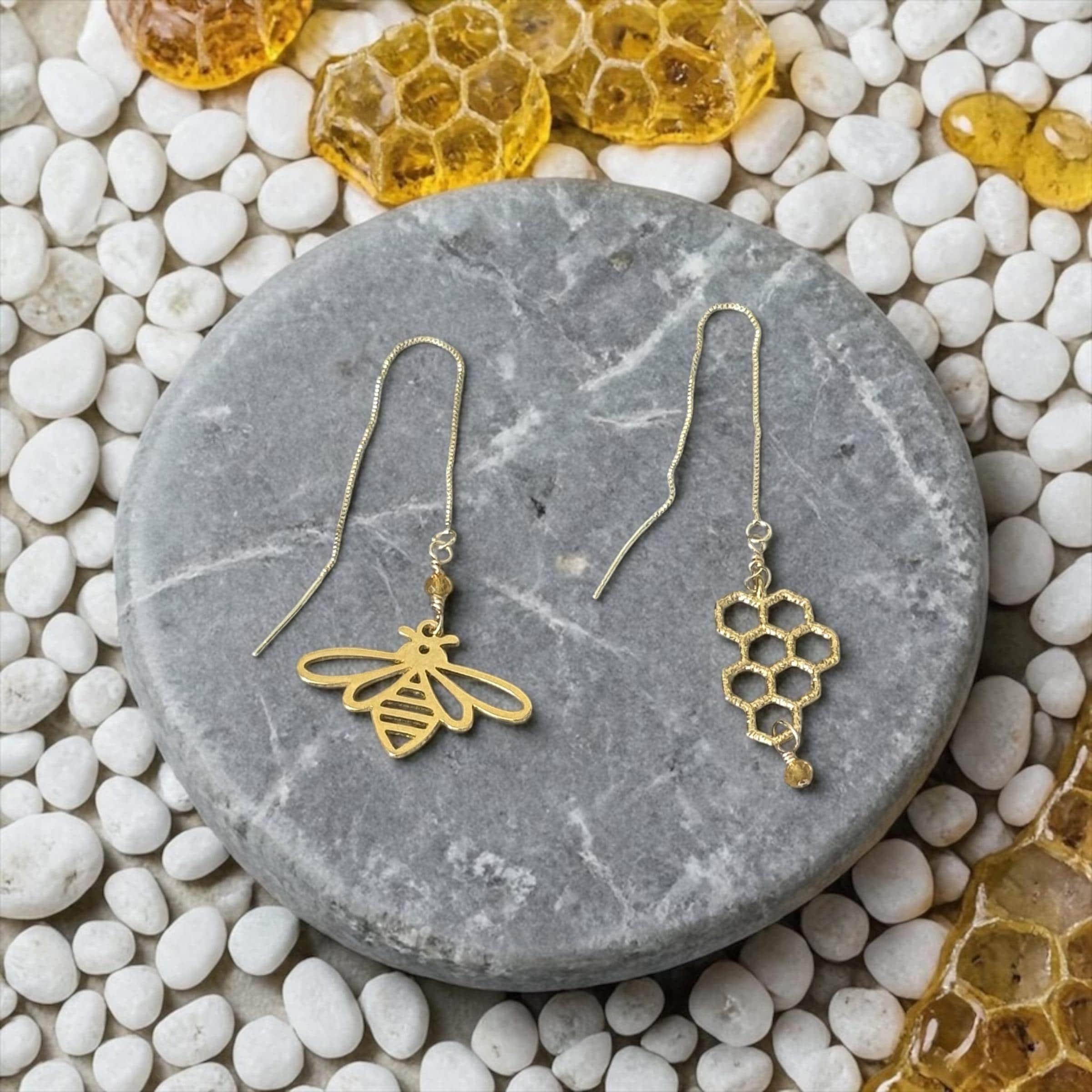 Queen’s Nectar Threader Earrings