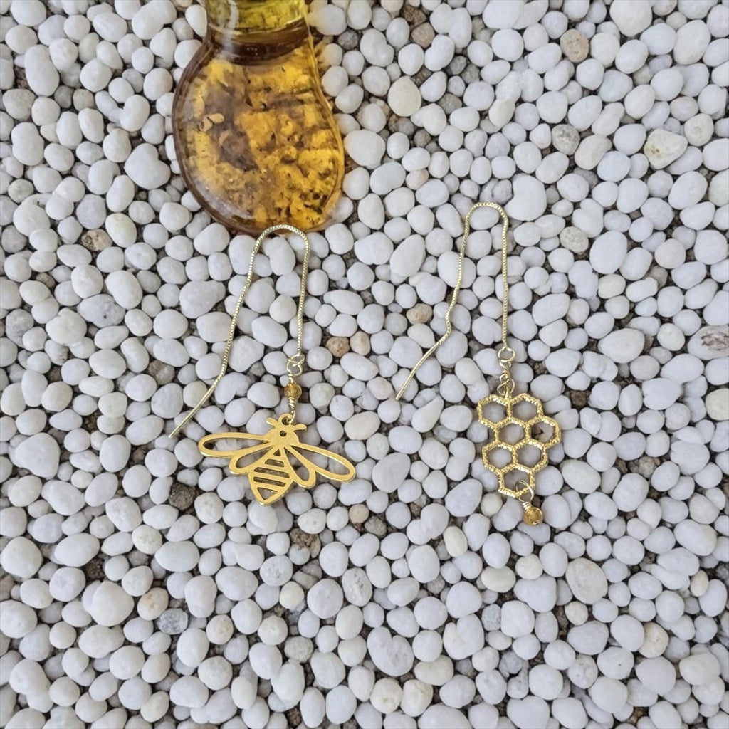 Queen’s Nectar Threader Earrings
