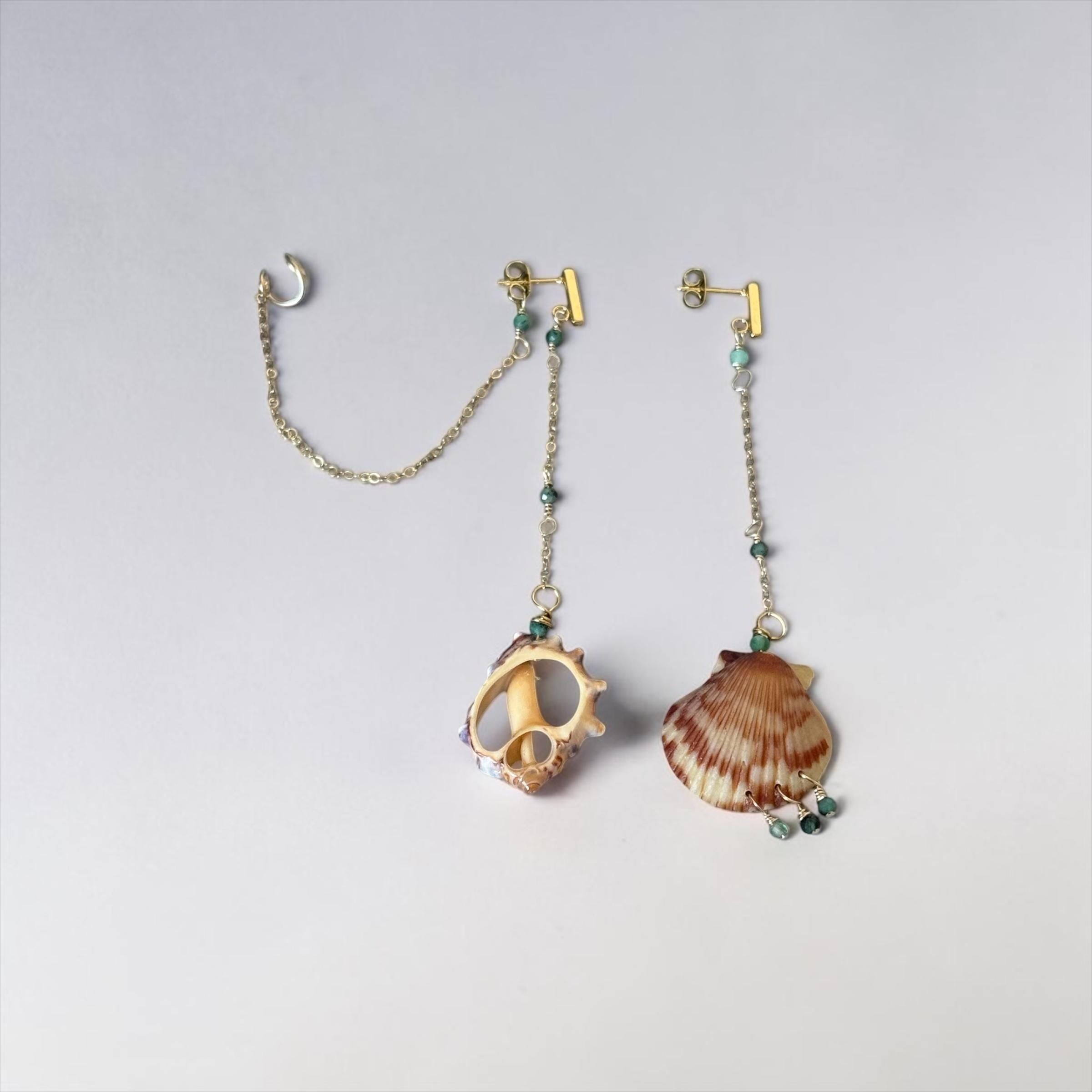 Suncrest Tide Asymmetry Earrings
