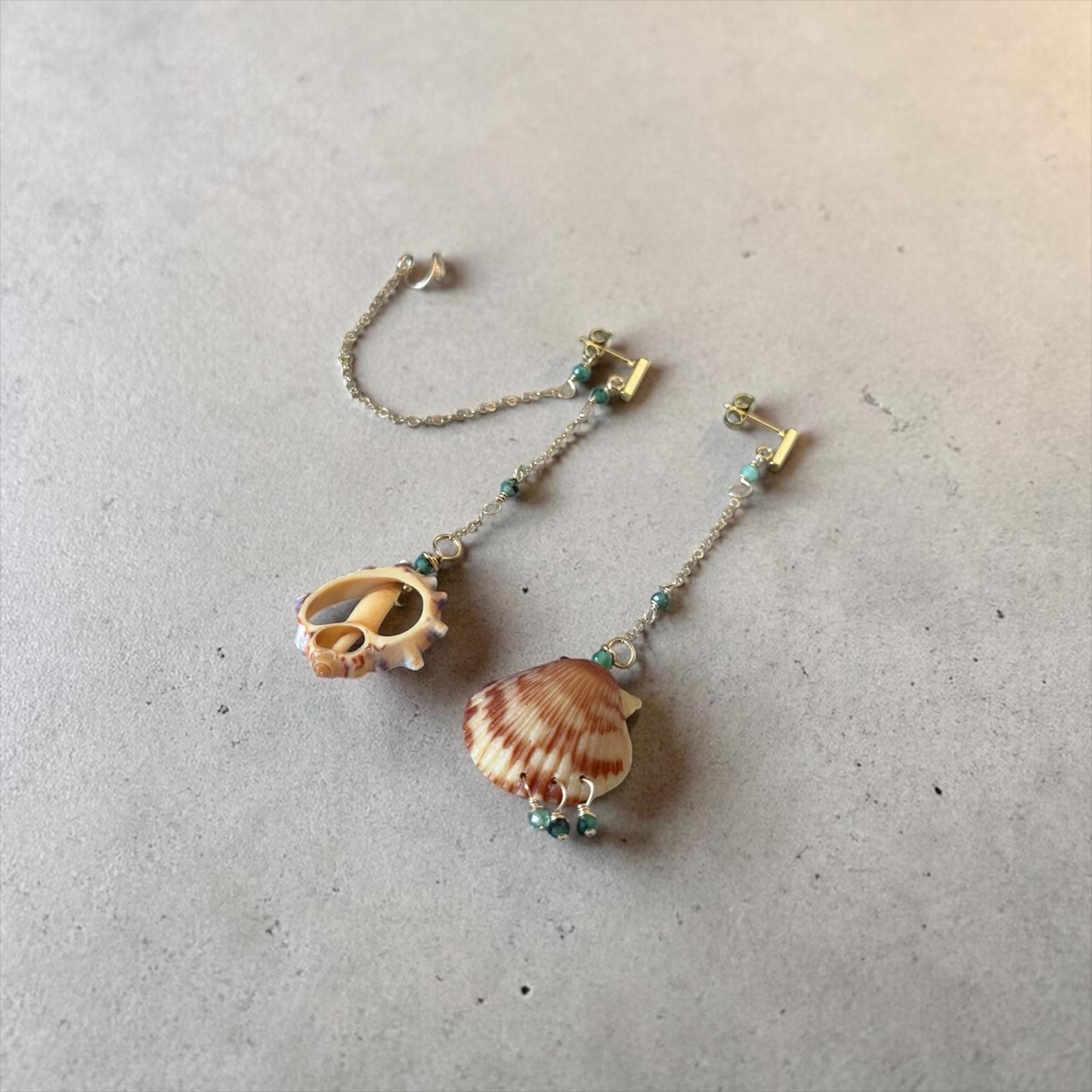 Suncrest Tide Asymmetry Earrings