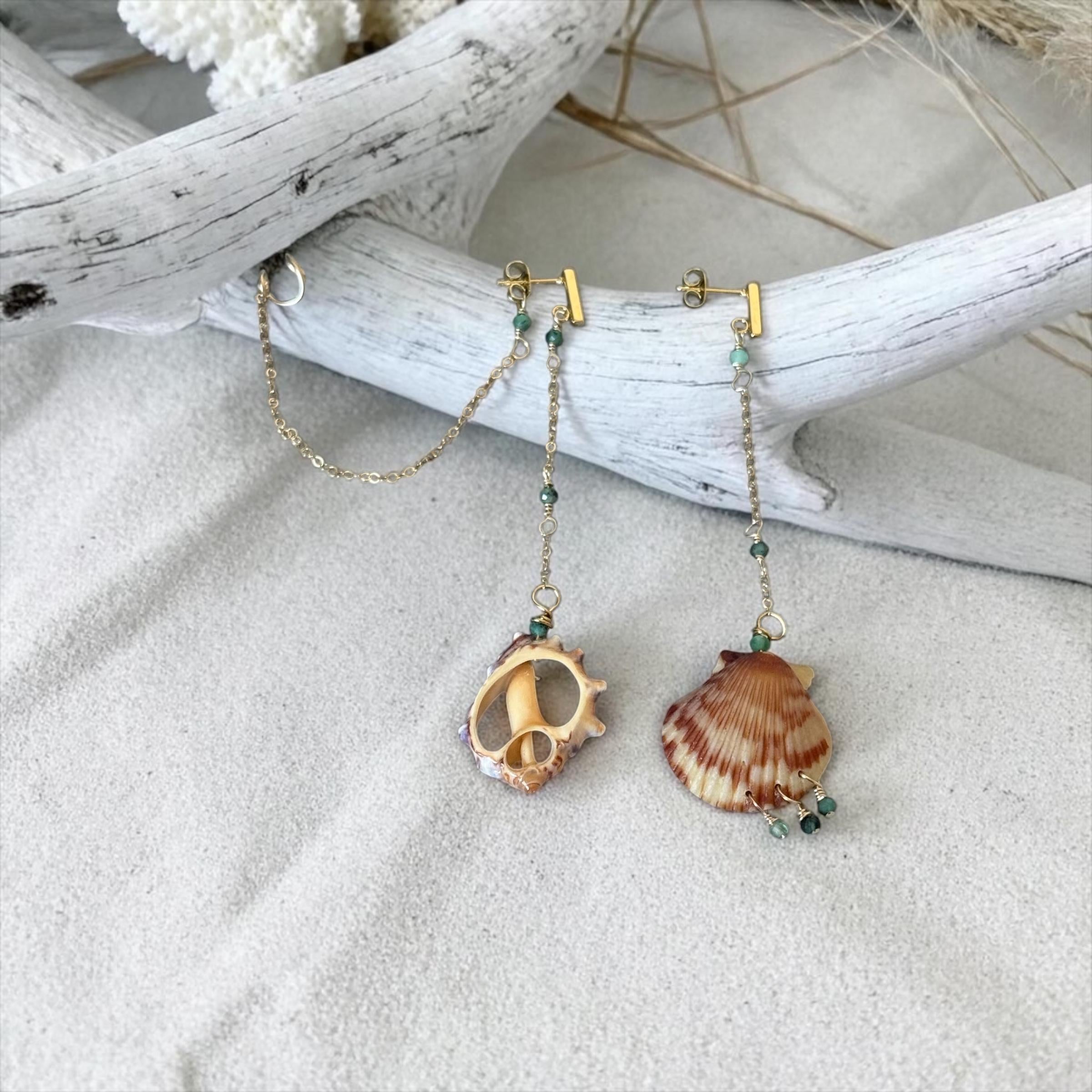 Suncrest Tide Asymmetry Earrings