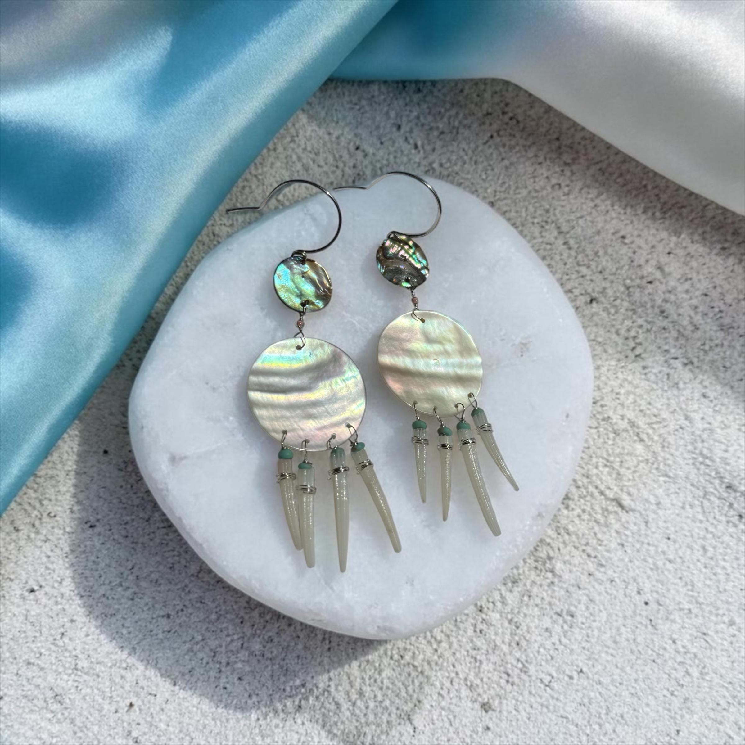 Coastal Couture - Ocean’s Veil Earrings