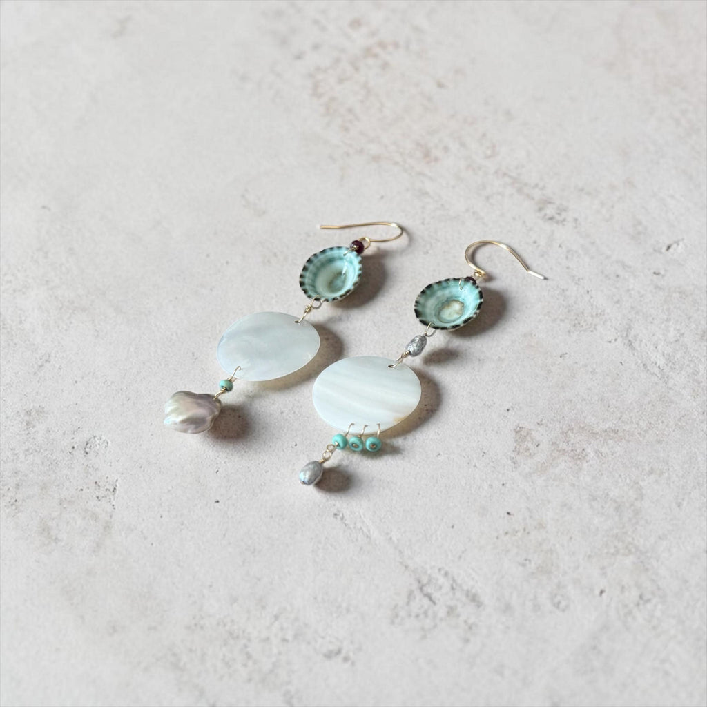 Opihi Luxe Cascade Drop Earrings