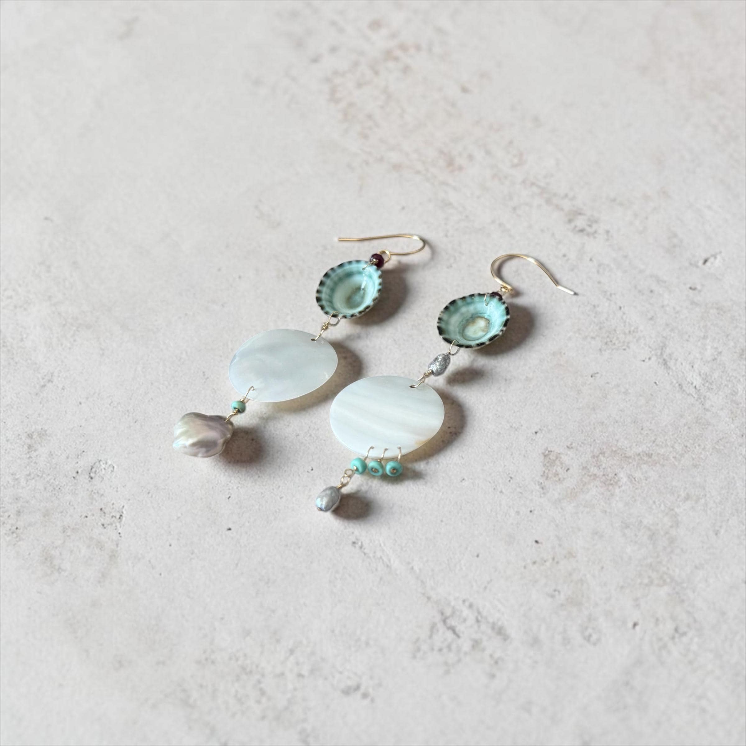 Opihi Luxe Cascade Drop Earrings