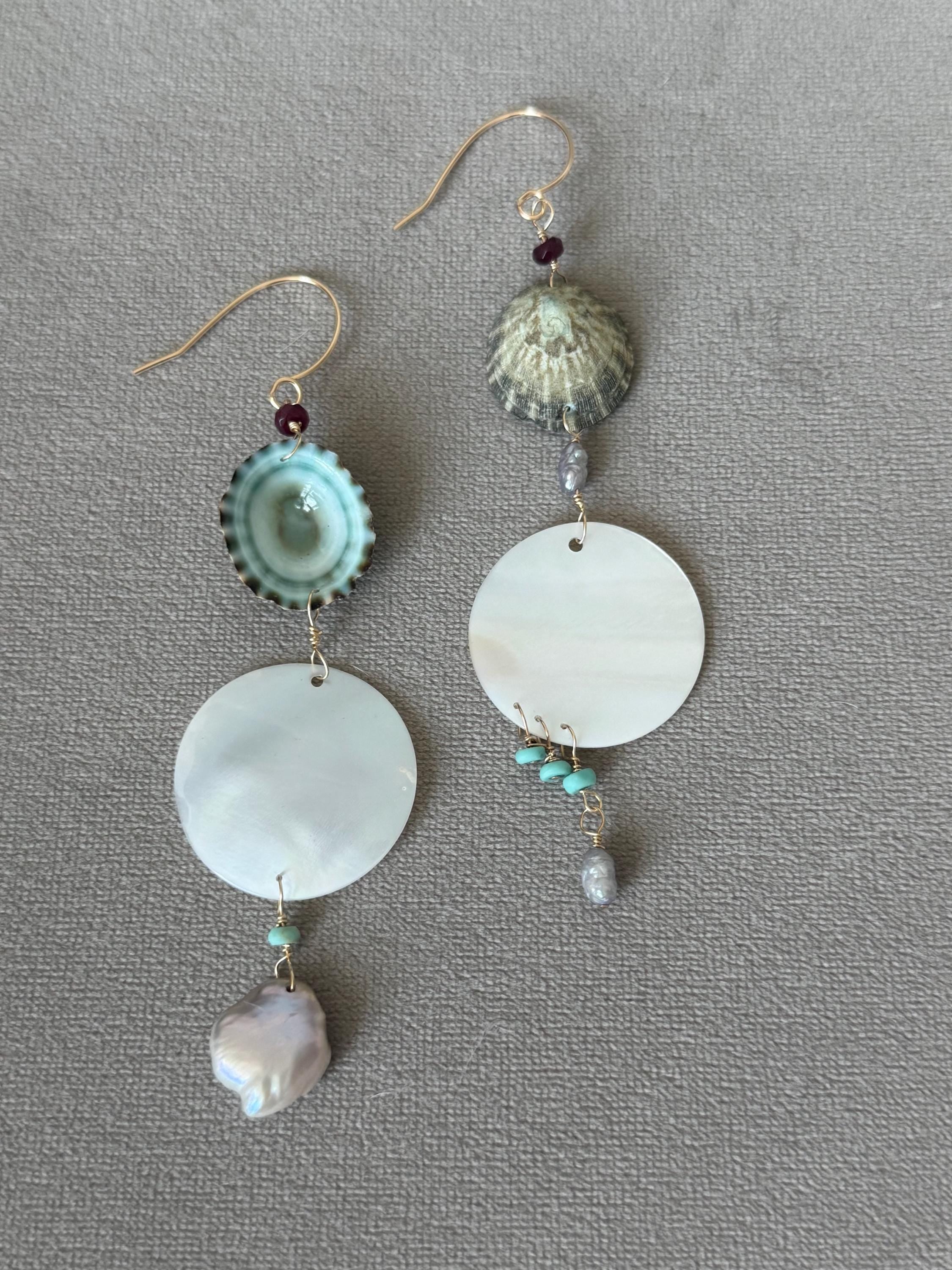 Opihi Luxe Cascade Drop Earrings