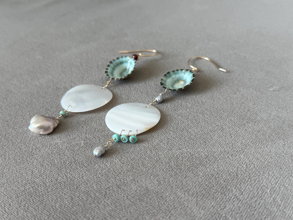 Opihi Luxe Cascade Drop Earrings