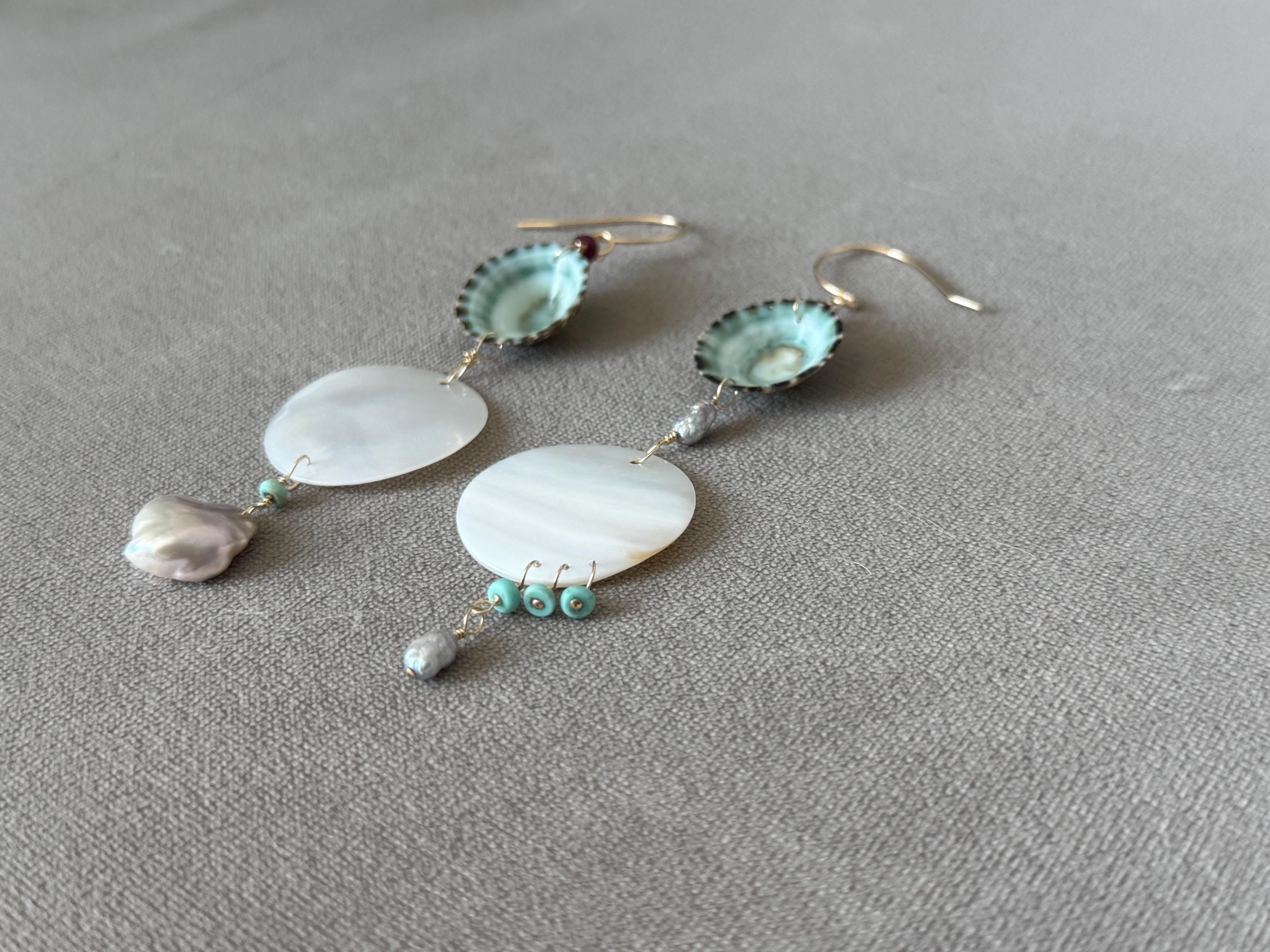 Opihi Luxe Cascade Drop Earrings
