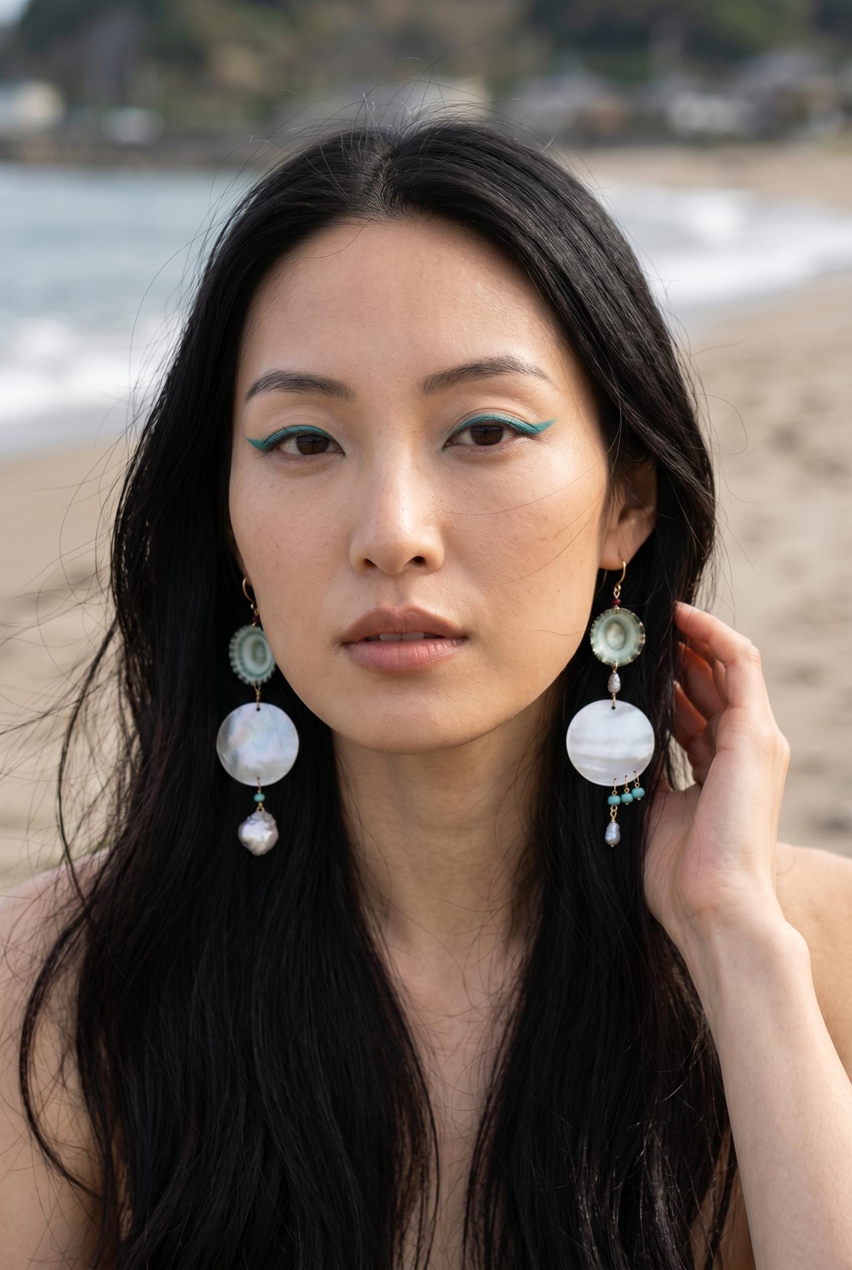 Opihi Luxe Cascade Drop Earrings