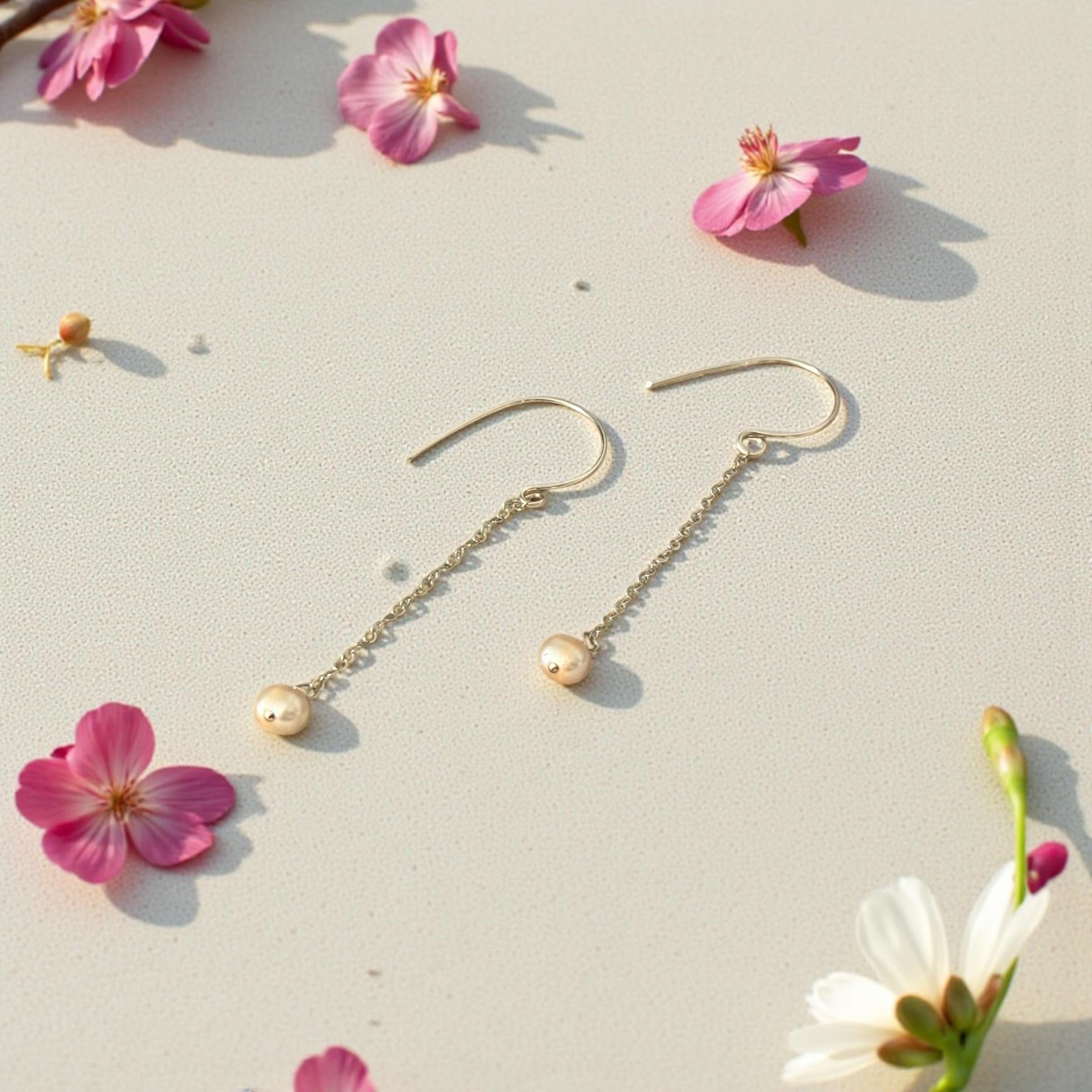 Blush Drift Pearl Drops