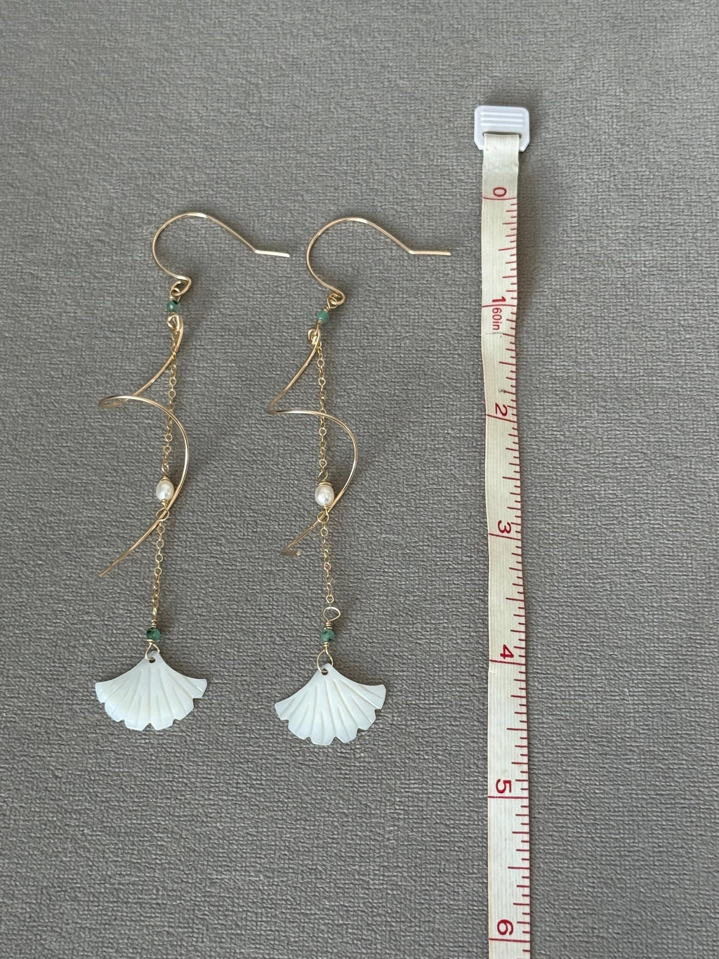 Moonshell Muse Earrings