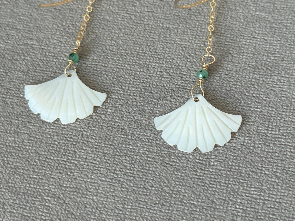 Moonshell Muse Earrings