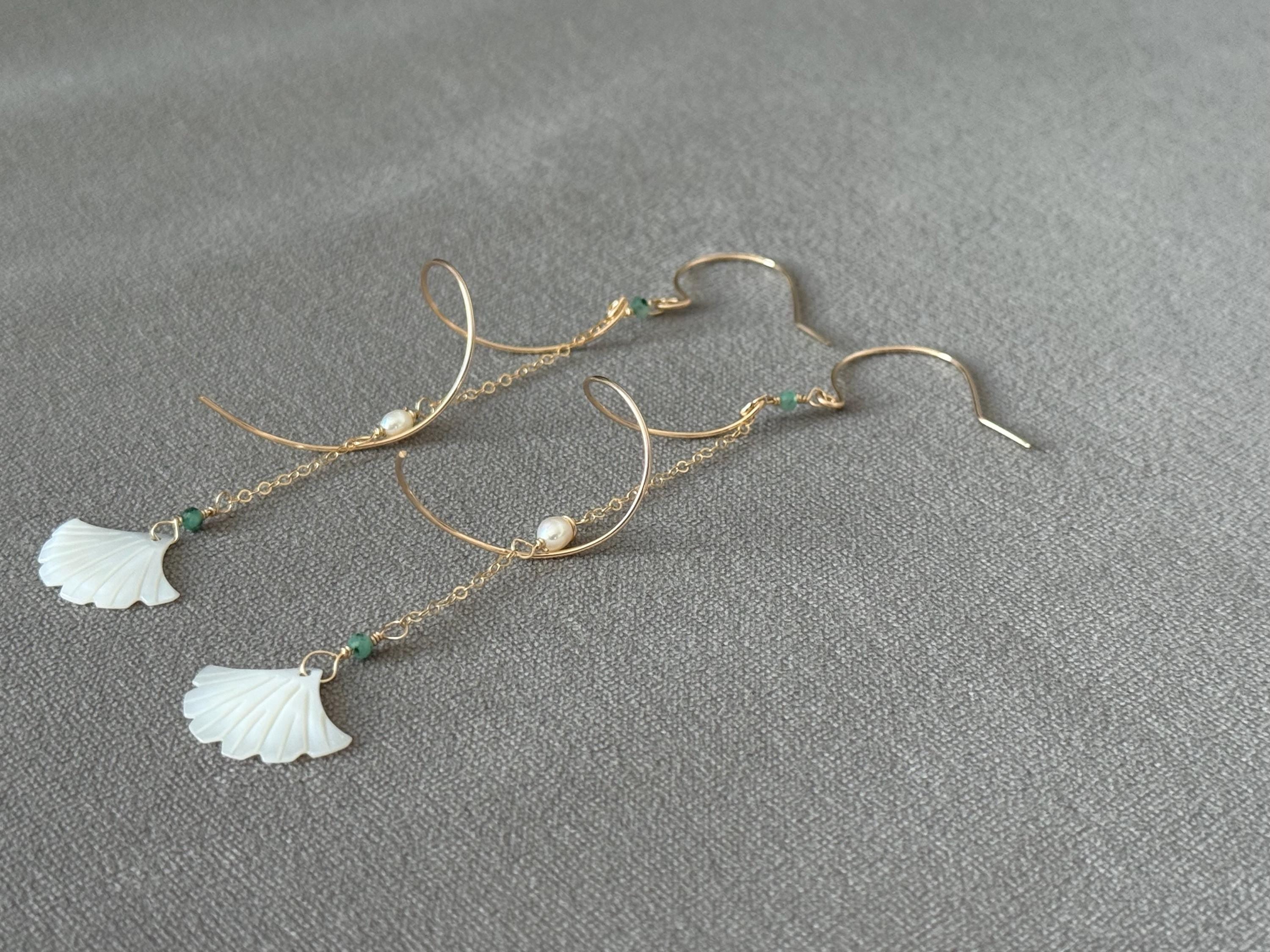 Moonshell Muse Earrings
