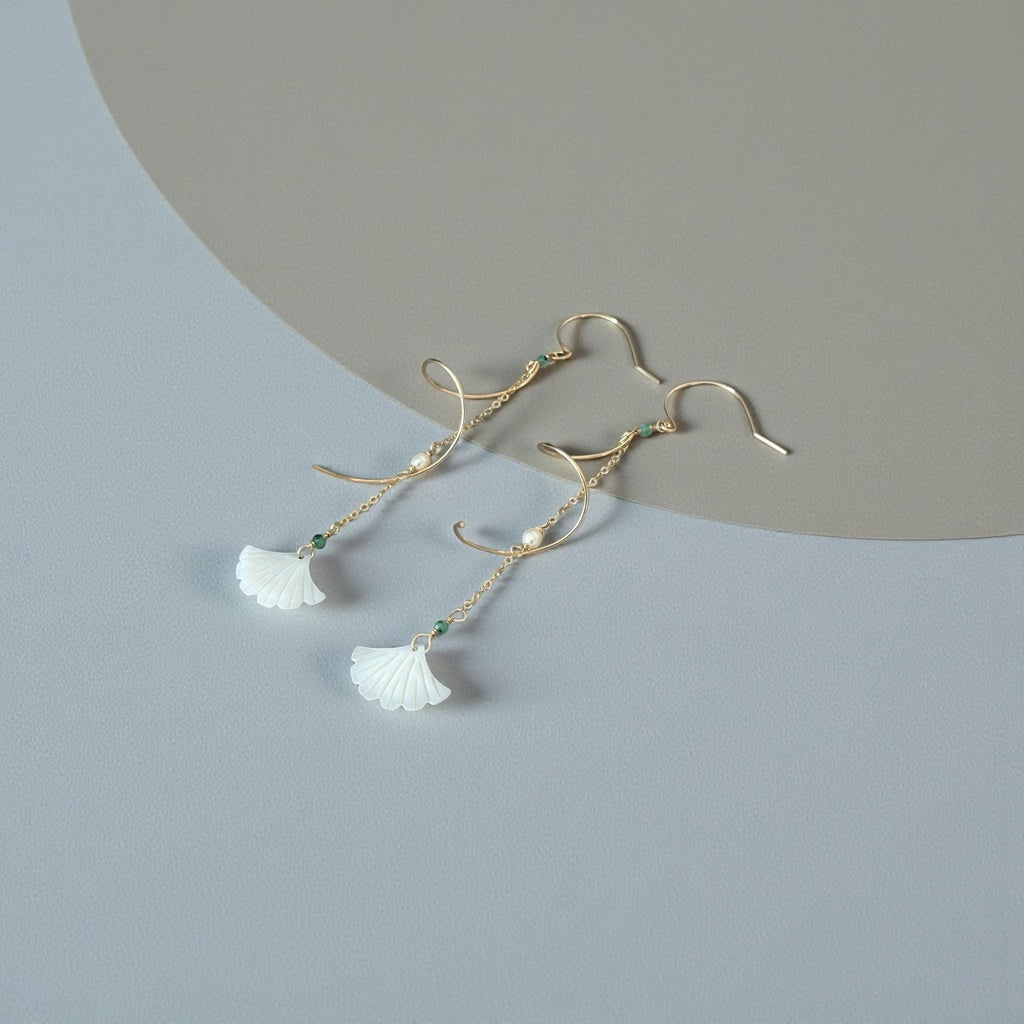Moonshell Muse Earrings
