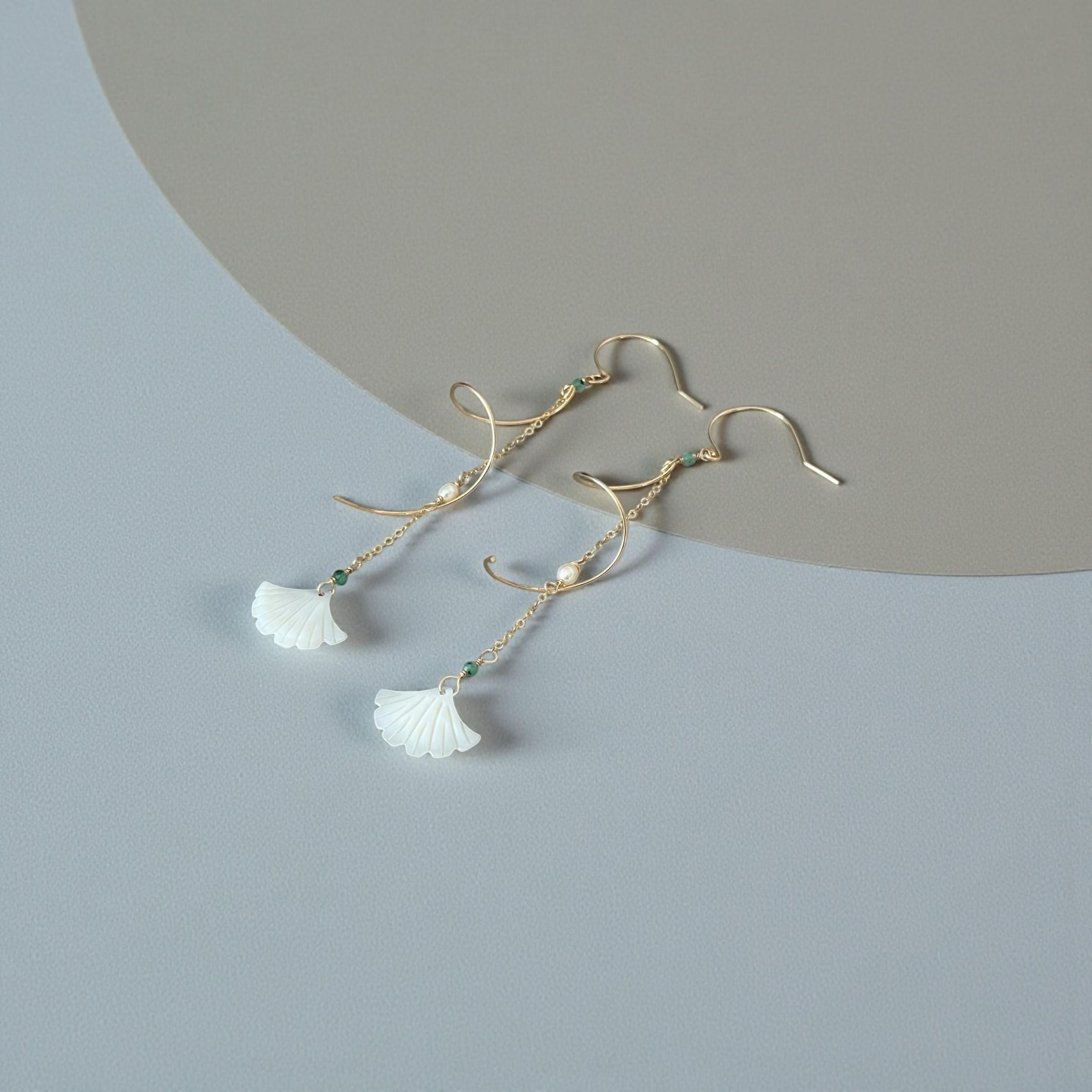 Moonshell Muse Earrings