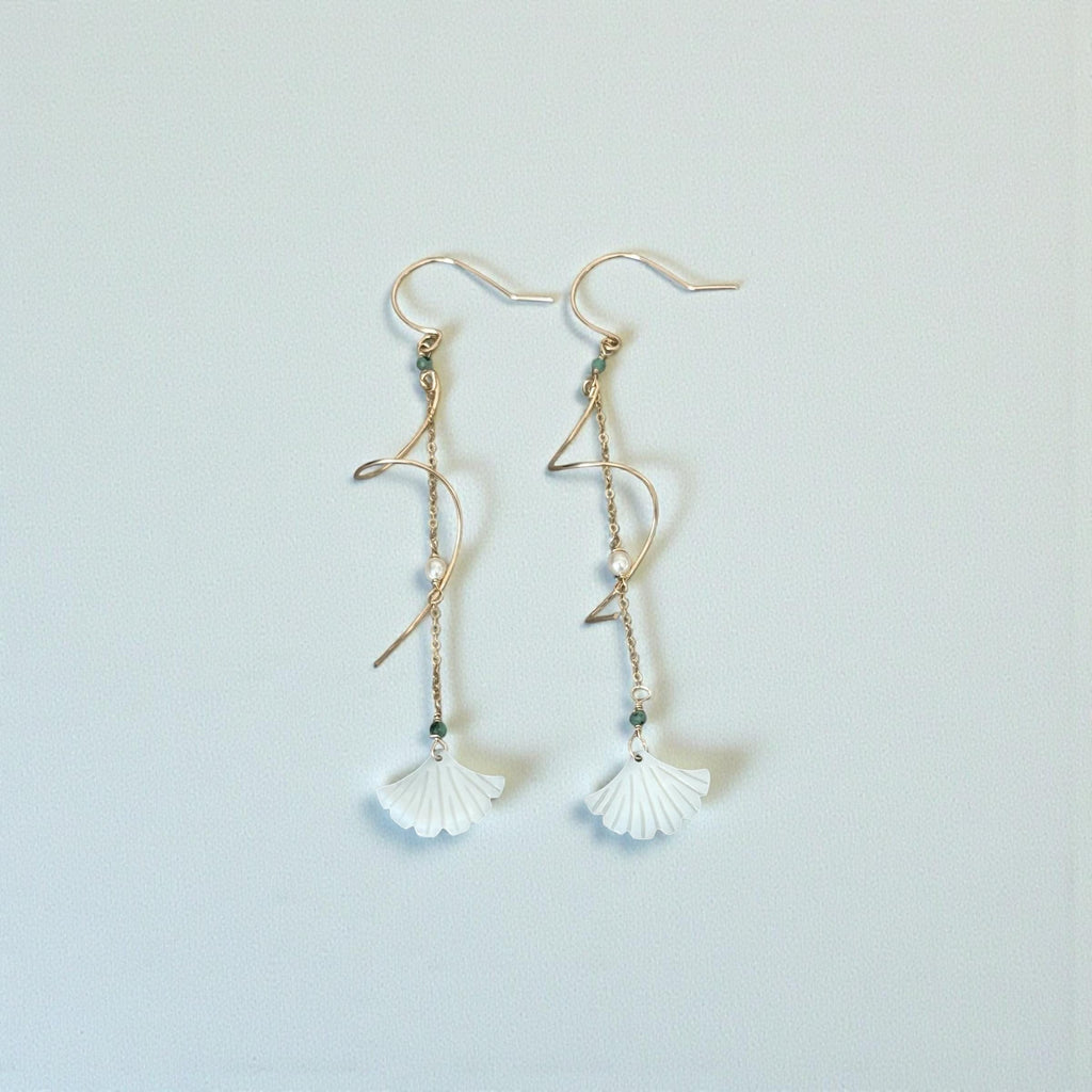 Moonshell Muse Earrings