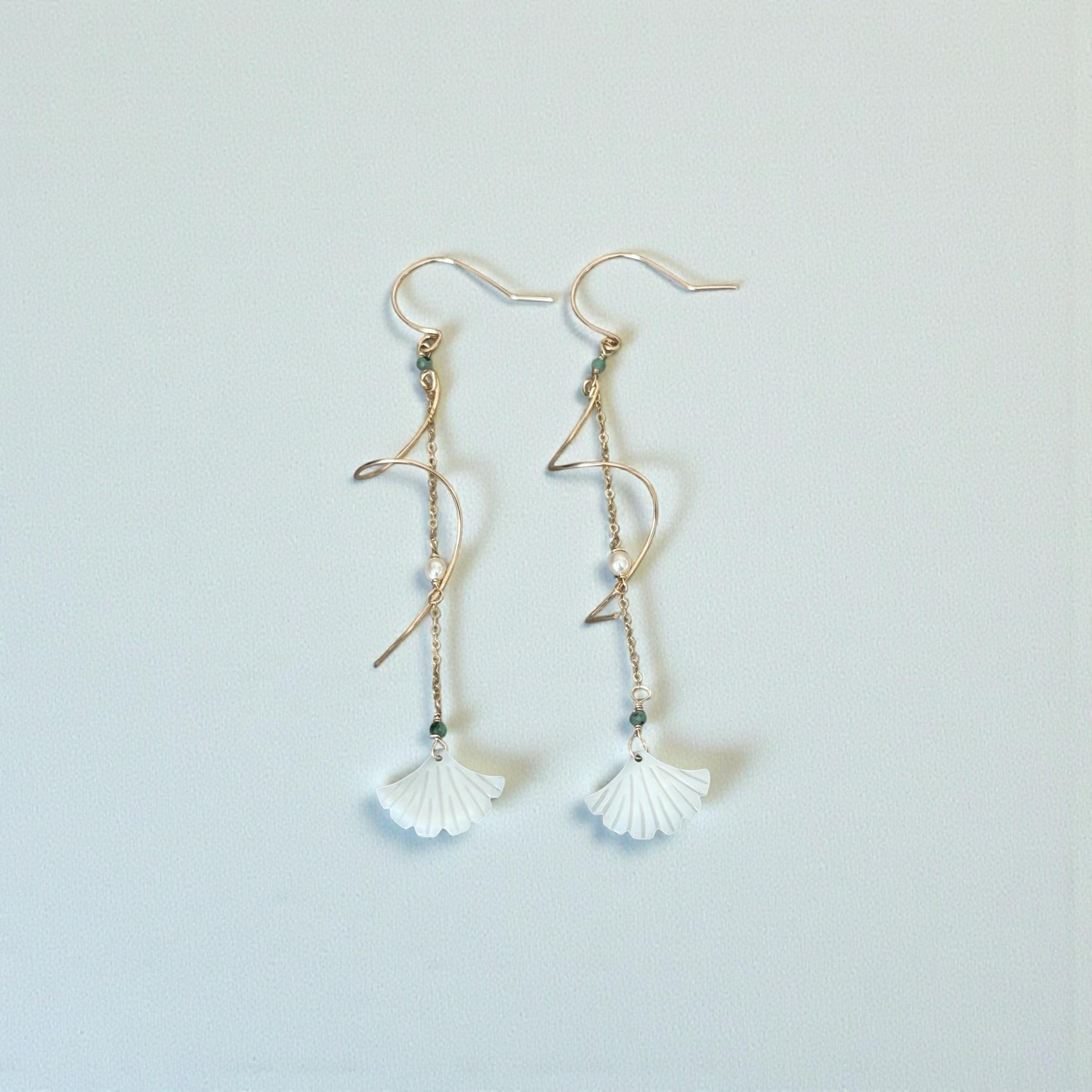 Moonshell Muse Earrings