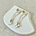 Ivory Rain Pearl Earrings