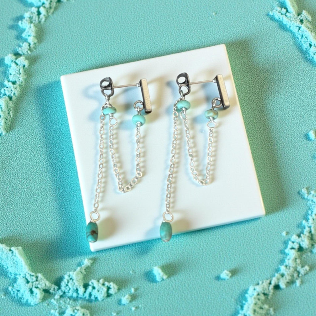 Tempest Turquoise Earrings