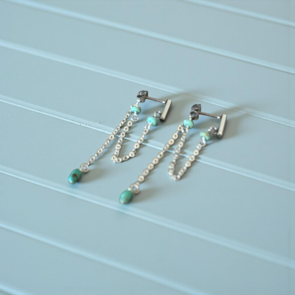 Tempest Turquoise Earrings