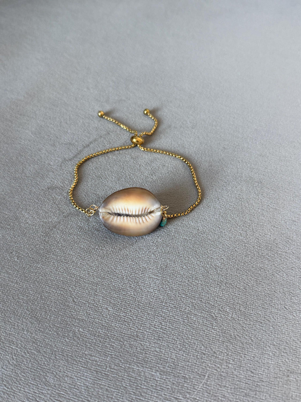 Sea Goddess Cowrie Bolo Bracelet
