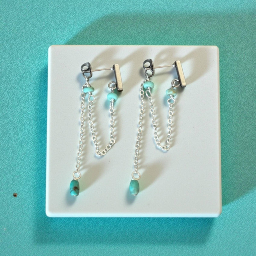 Tempest Turquoise Earrings