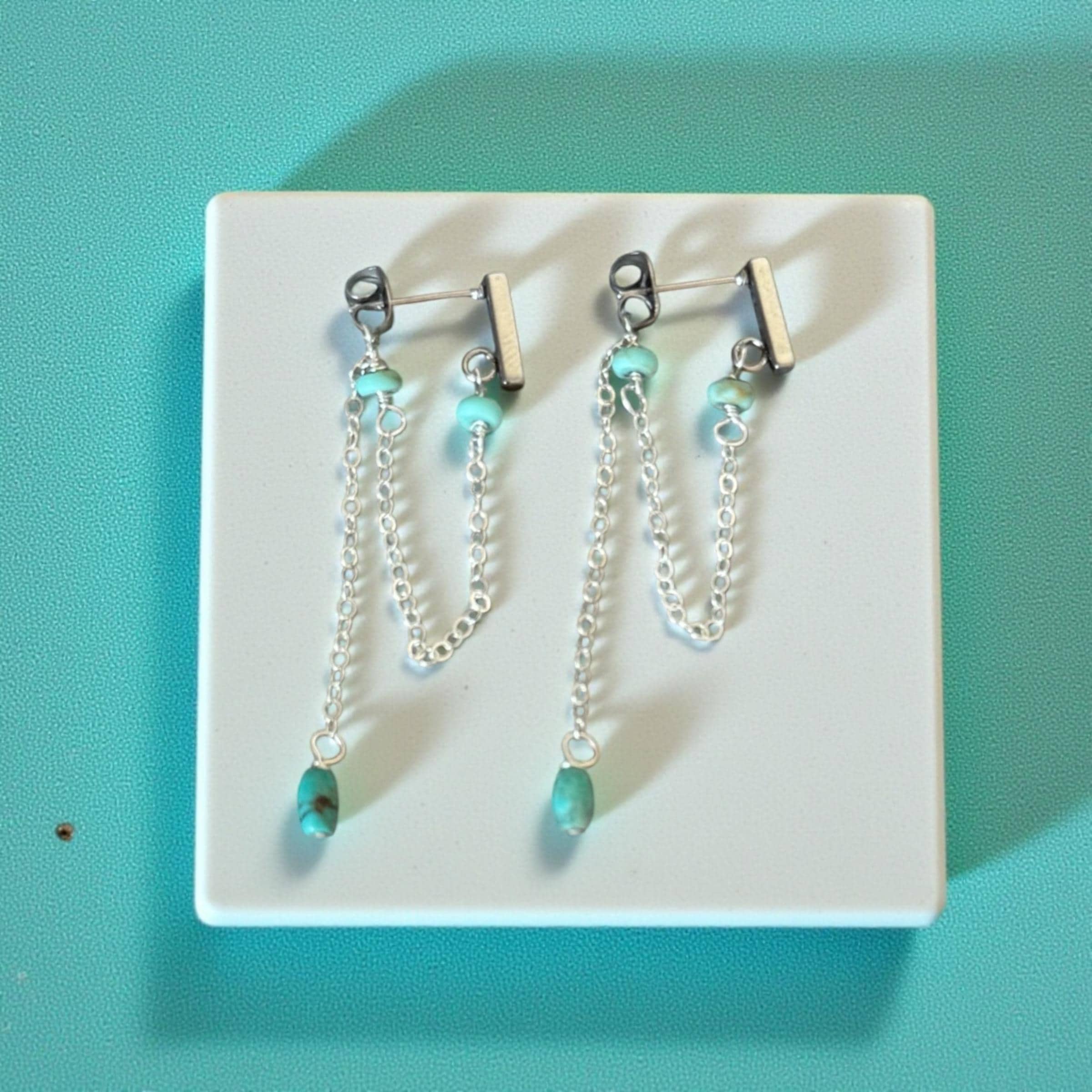 Tempest Turquoise Earrings