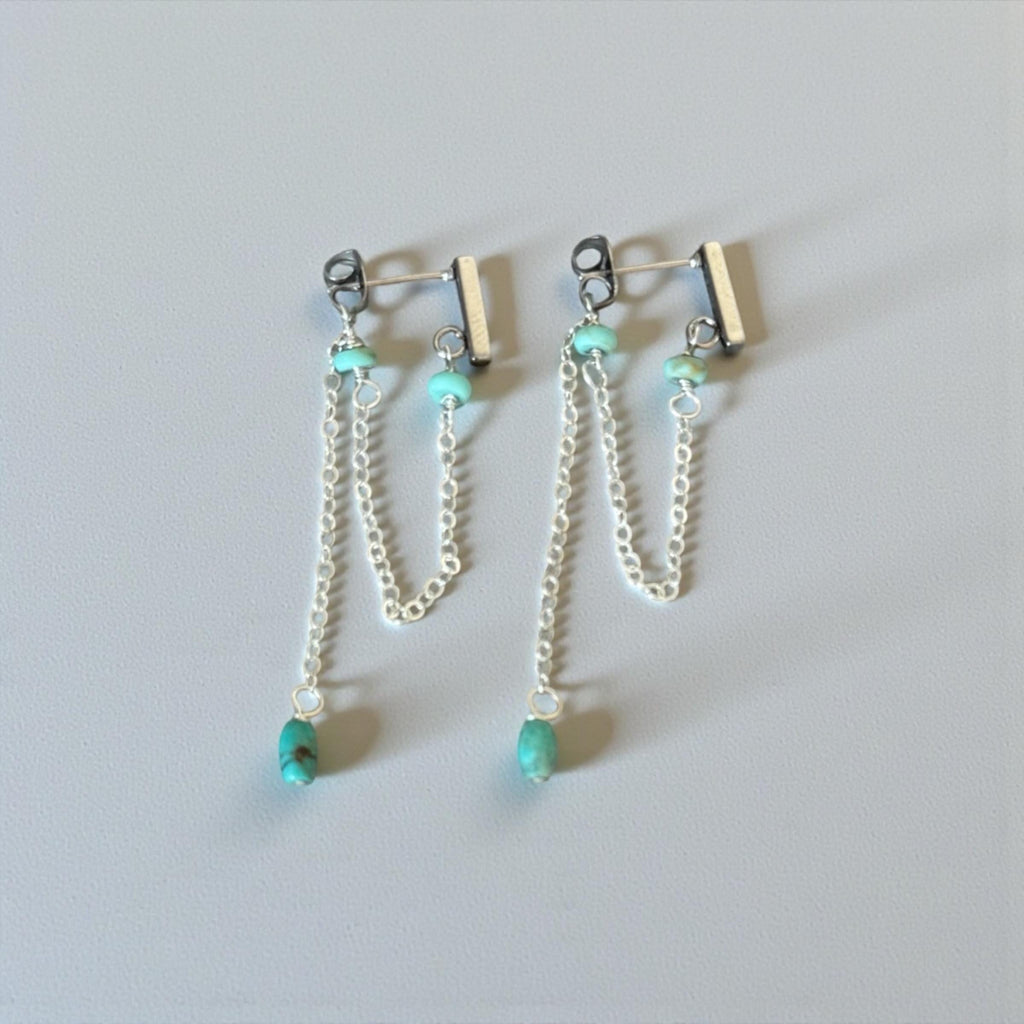 Tempest Turquoise Earrings
