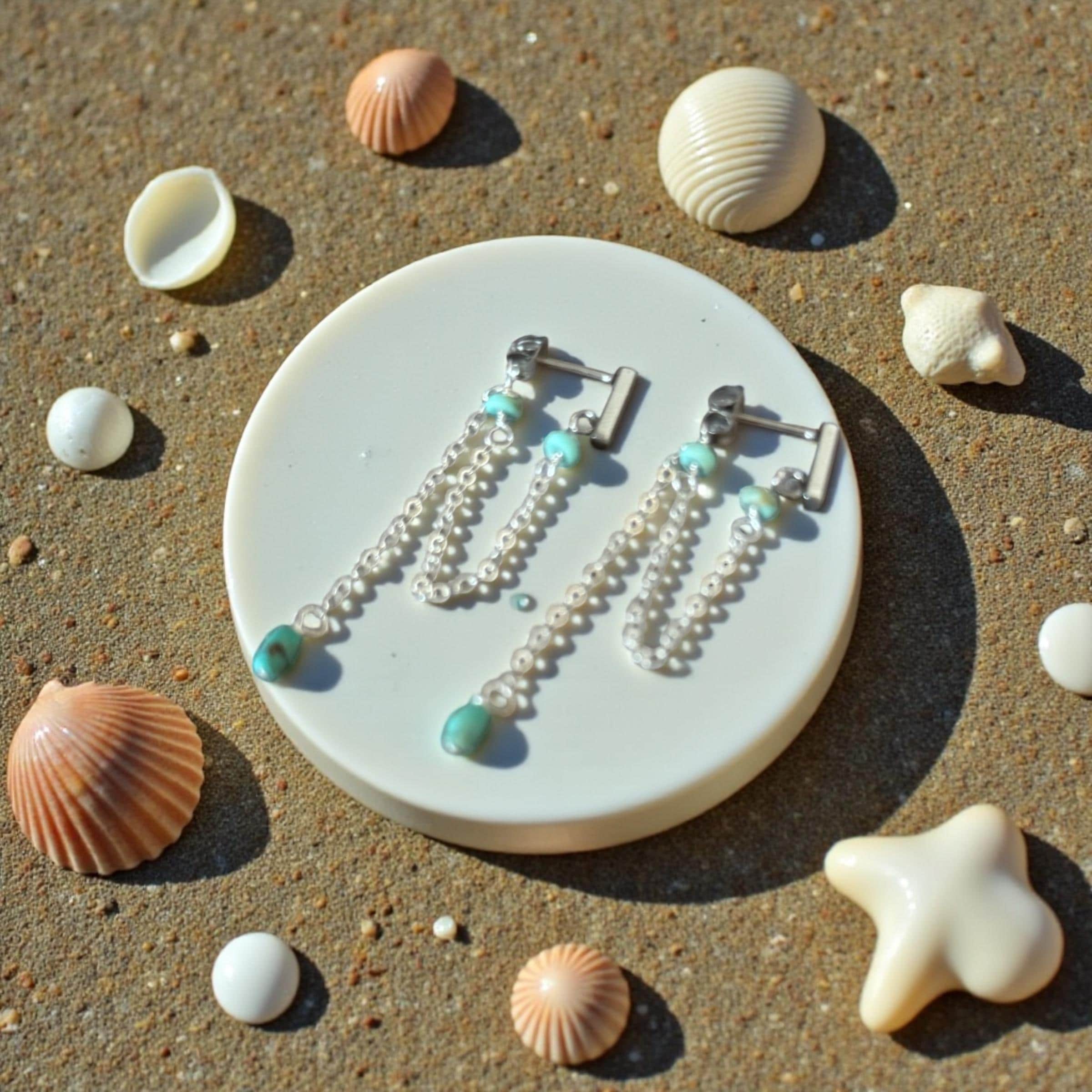 Tempest Turquoise Earrings