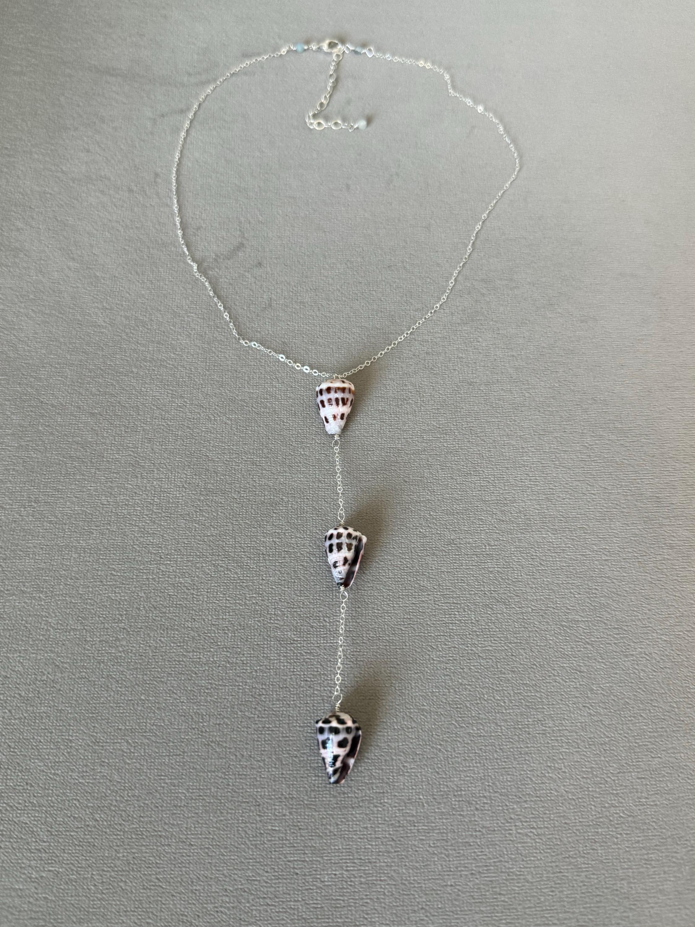 Siren’s Descent Hawaiian Cone Shell Necklace