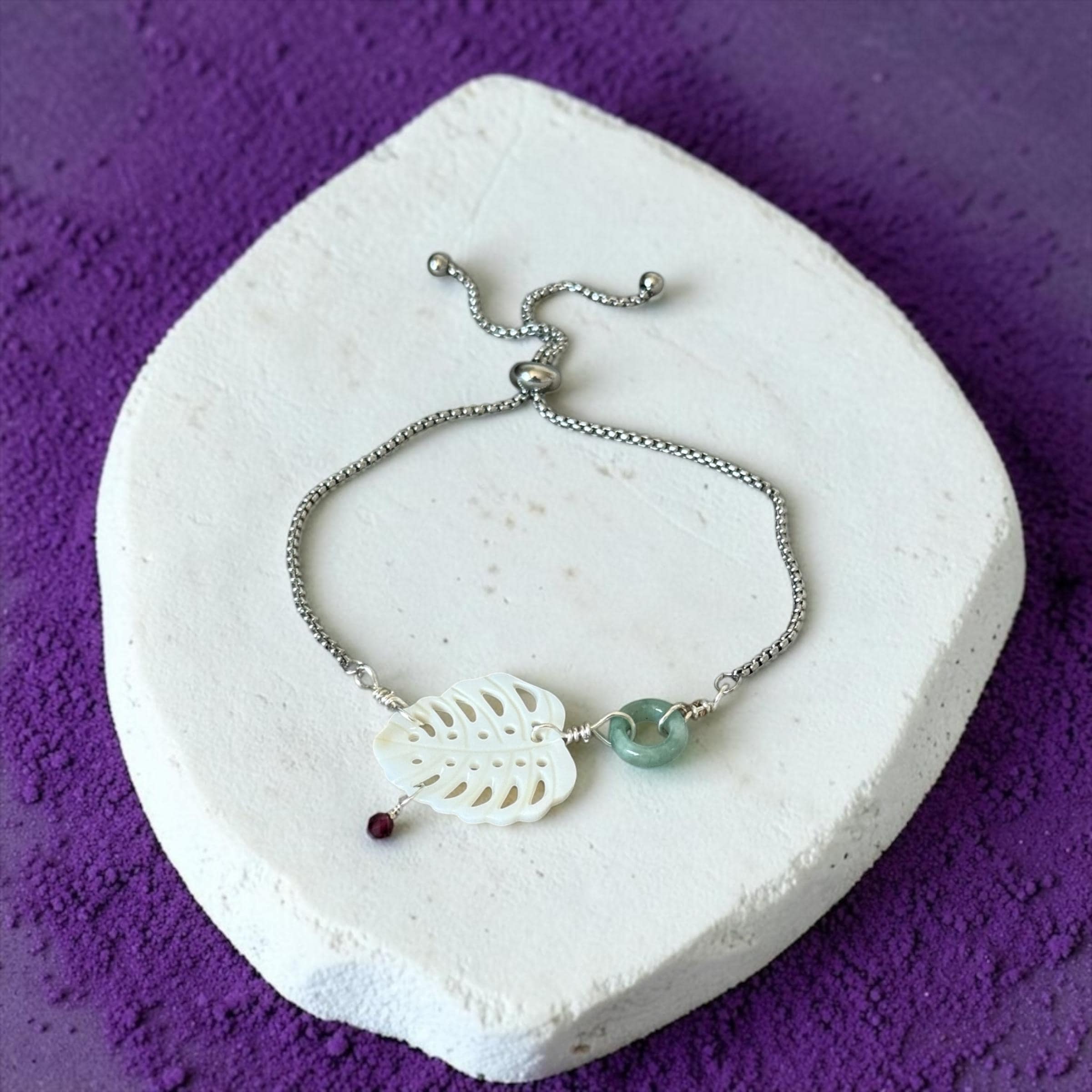Jade Eden Bolo Bracelet