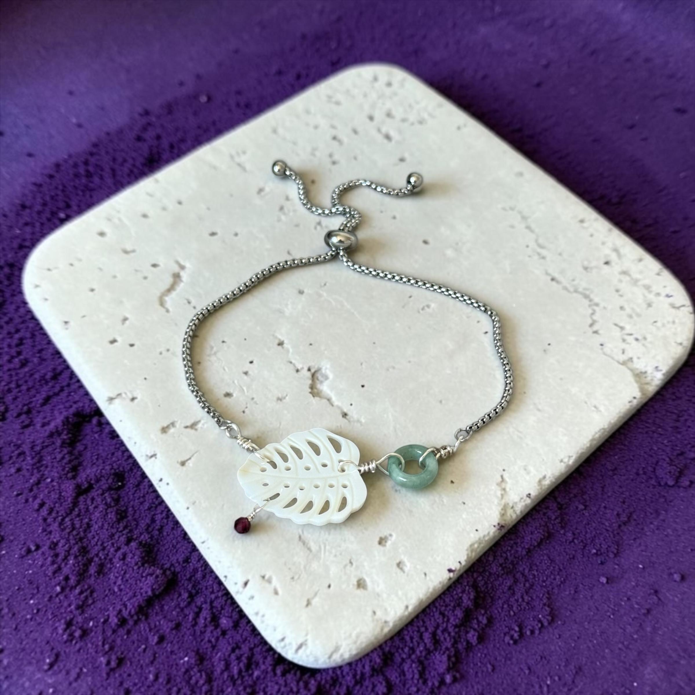 Jade Eden Bolo Bracelet