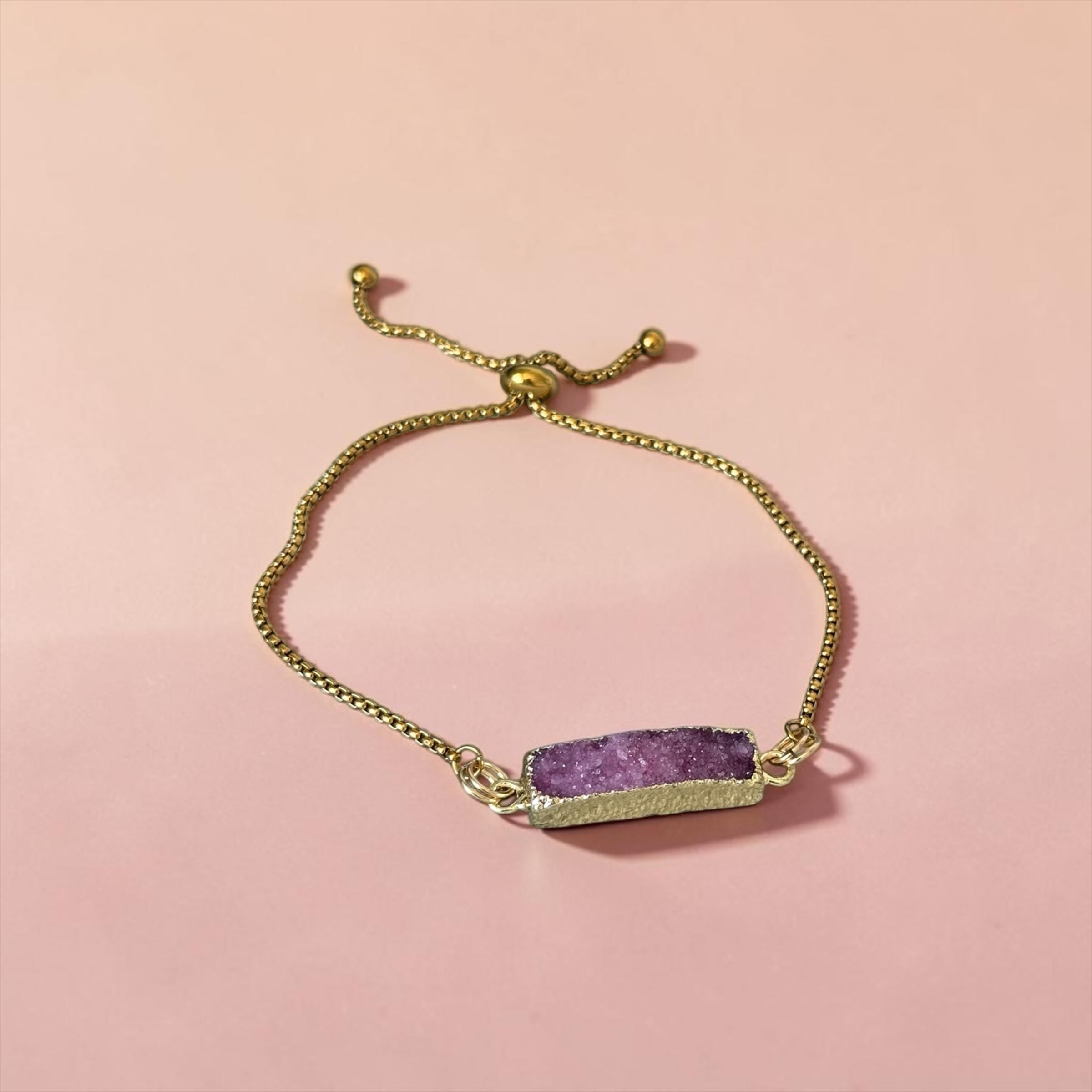 Bordeaux Eclipse Bolo Bracelet