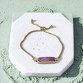 Bordeaux Eclipse Bolo Bracelet