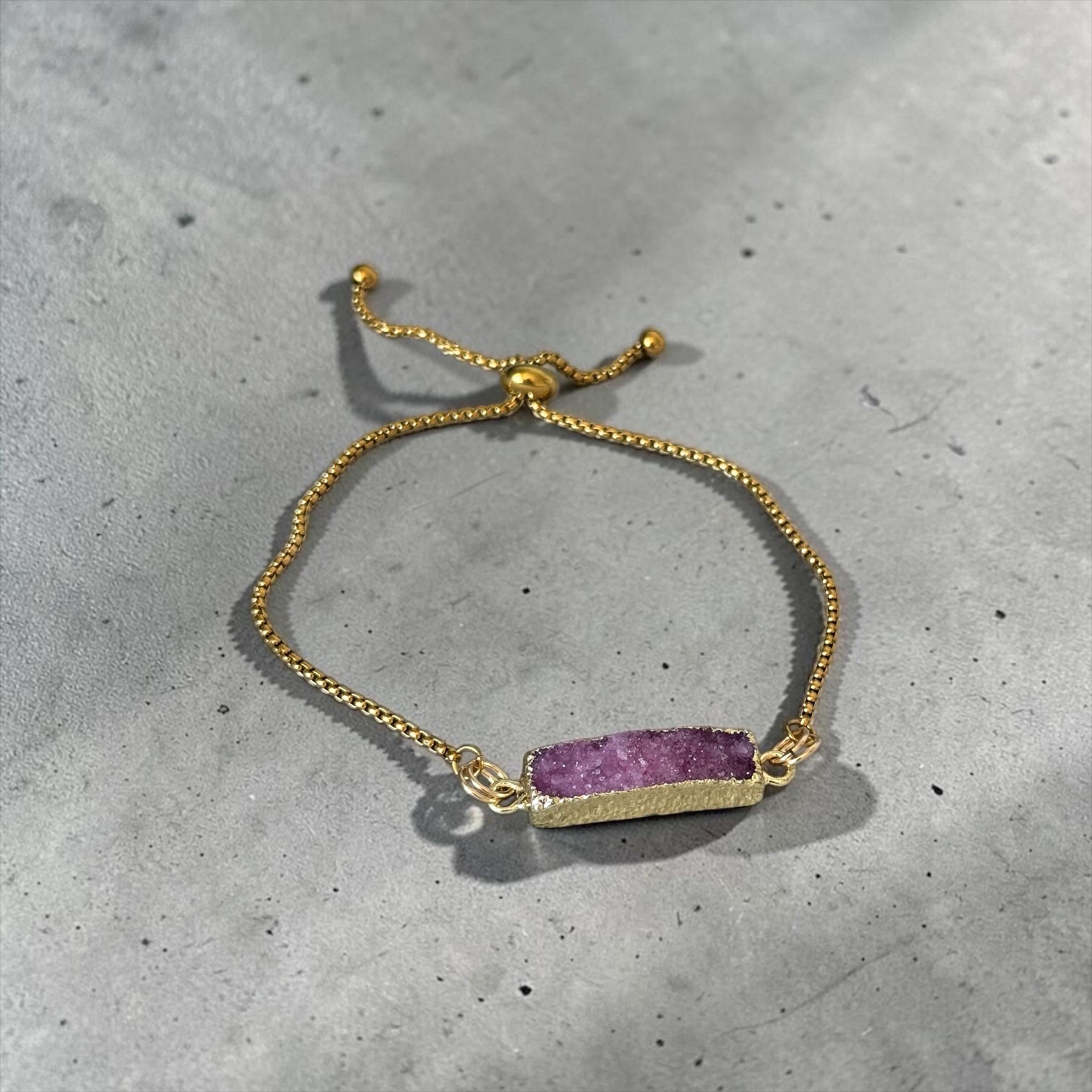 Bordeaux Eclipse Bolo Bracelet