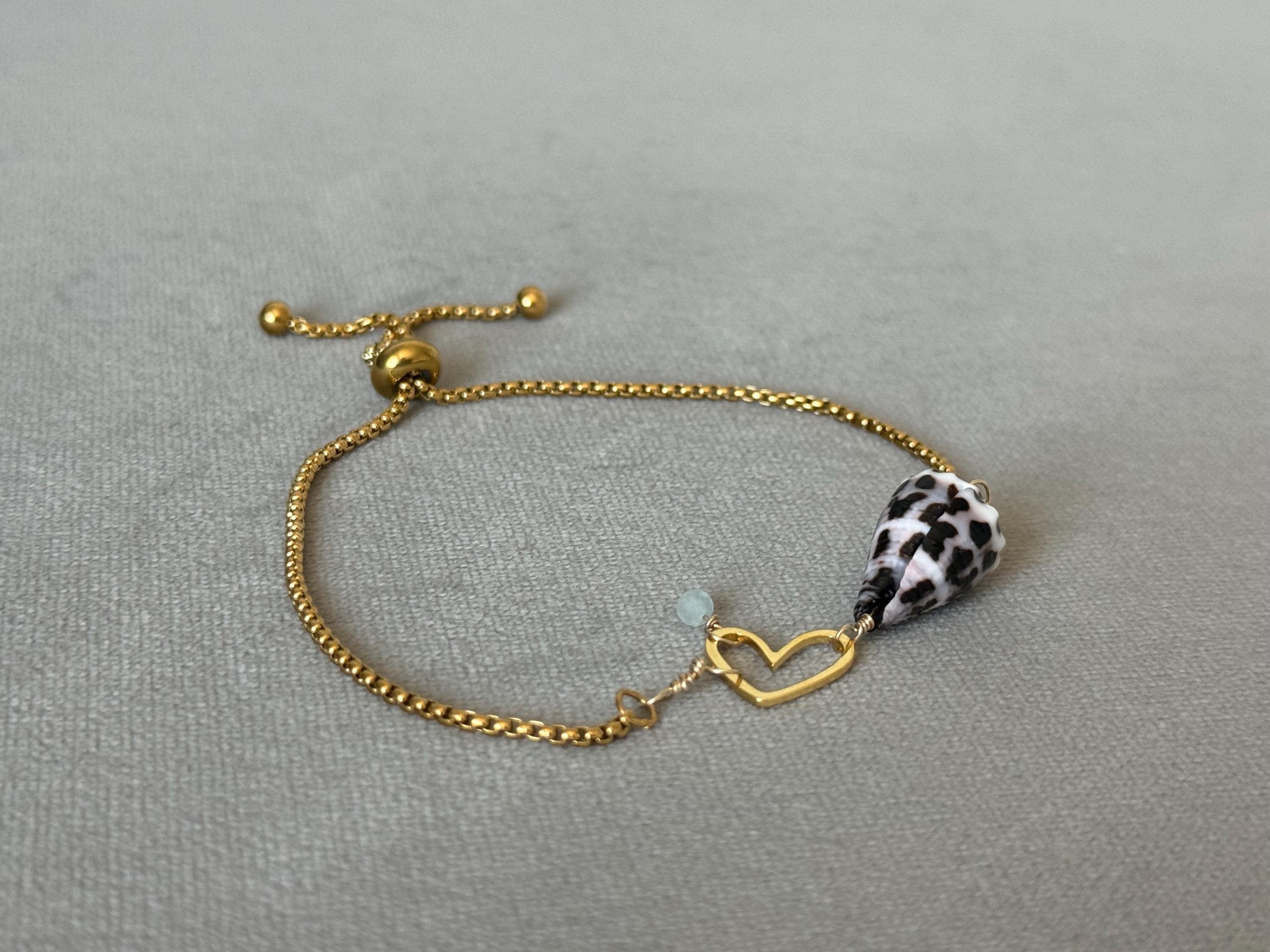 Pacific Heart Bolo Bracelet